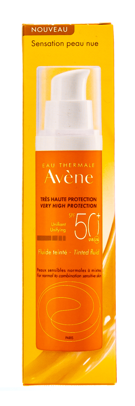 Авен Солнцезащитный флюид с тонирующим эффектом SPF 50, 50 мл (Avene, Suncare) Авен Солнцезащитный флюид с тонирующим эффектом SPF 50, 50 мл (Avene, Suncare) фото 4