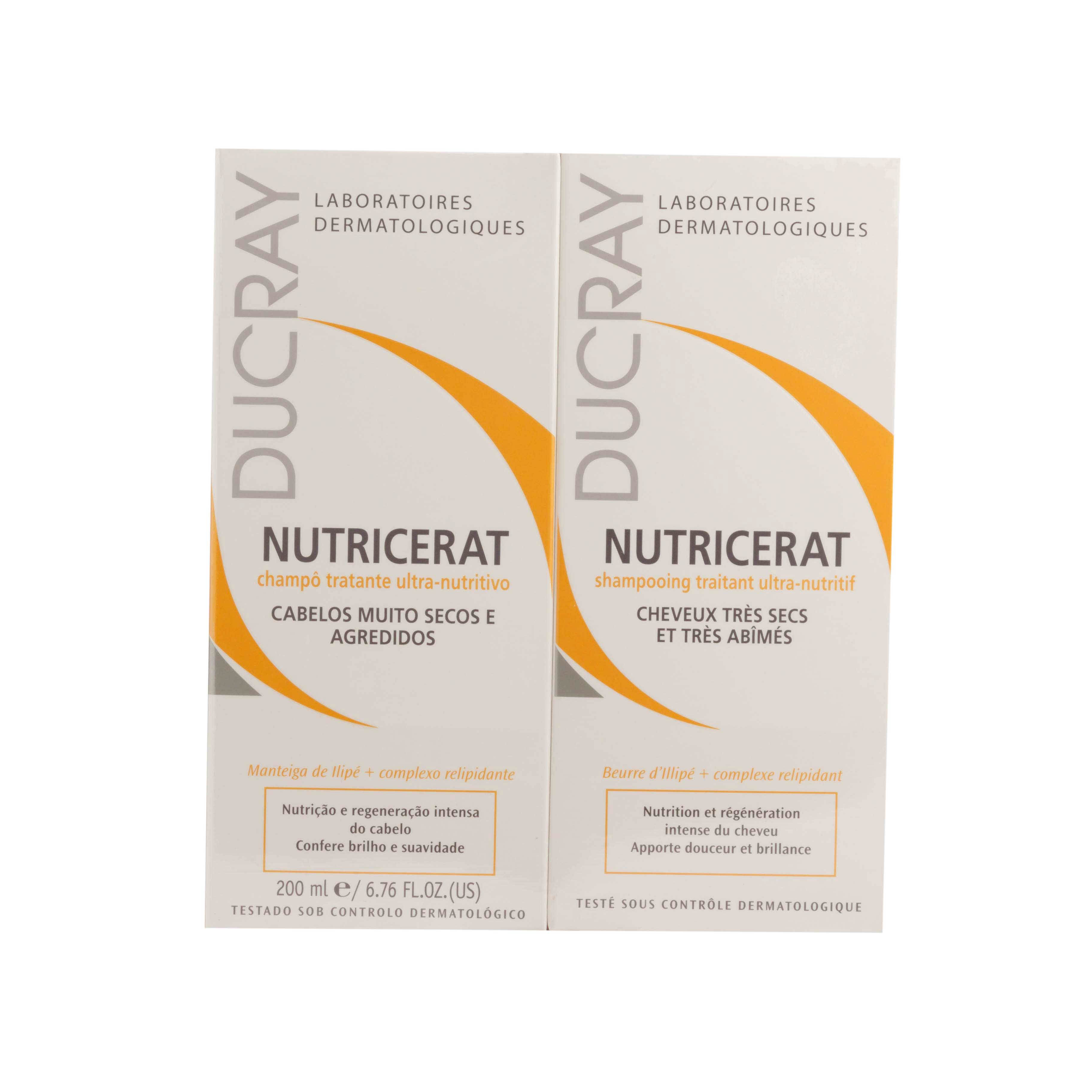 Дюкрэ Нутрицерат Сверхпитательный шампунь 200 мл х 2 шт. (Ducray, Сухие волосы) фото 2