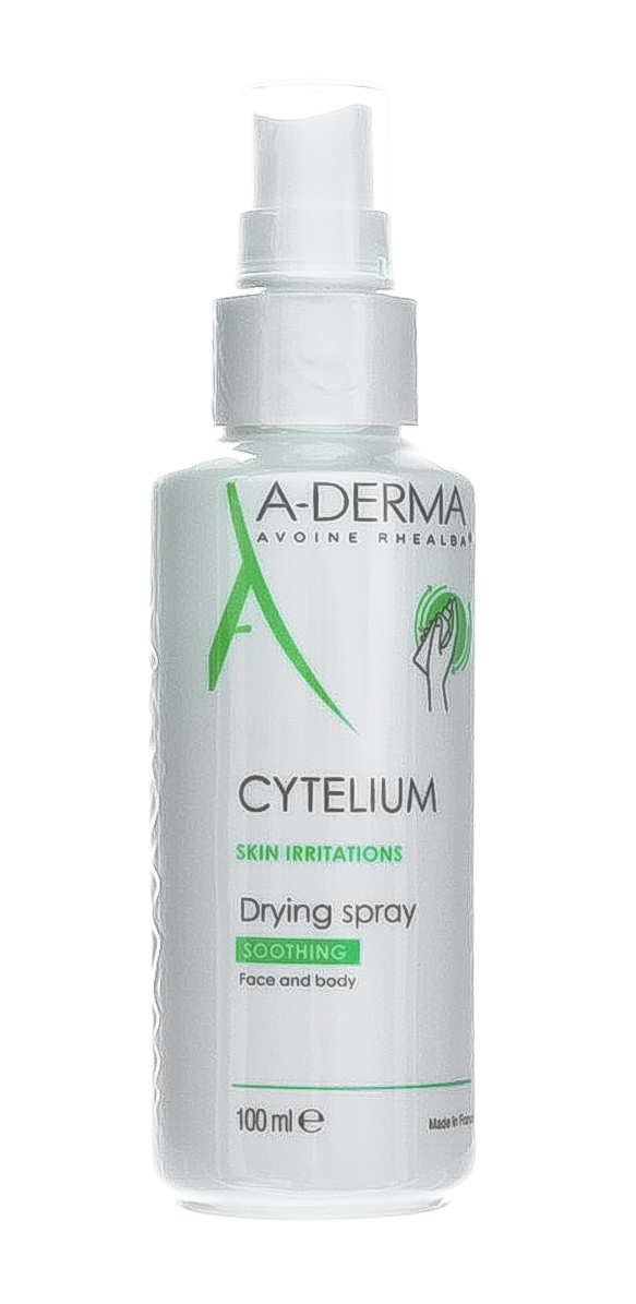 Адерма Подсушивающий успокаивающий спрей 100 мл (A-Derma, Cytelium) фото 2