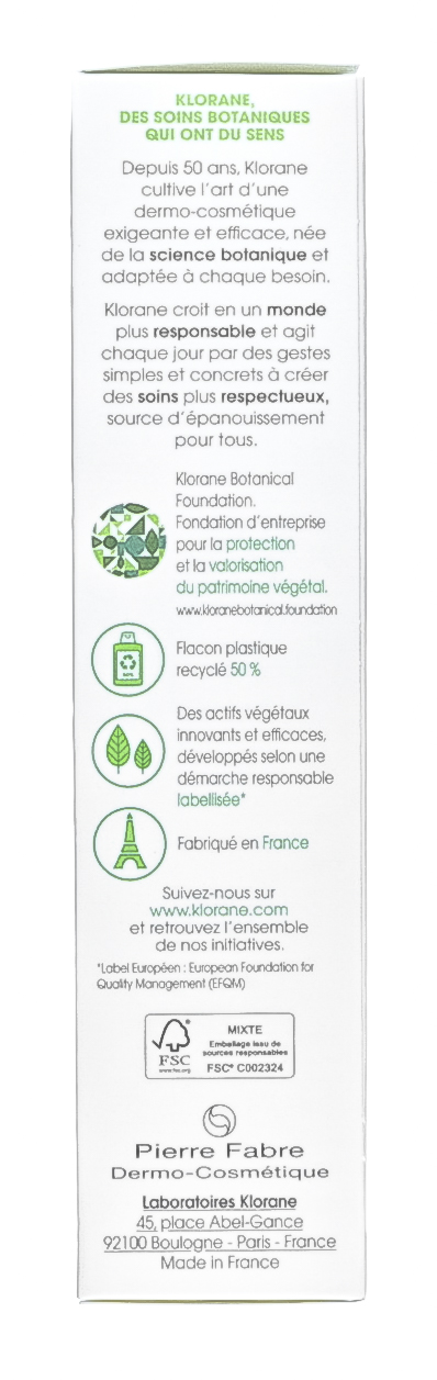 Клоран Детокс-шампунь с экстрактом водной мяты 200 мл (Klorane, Mint) фото 3