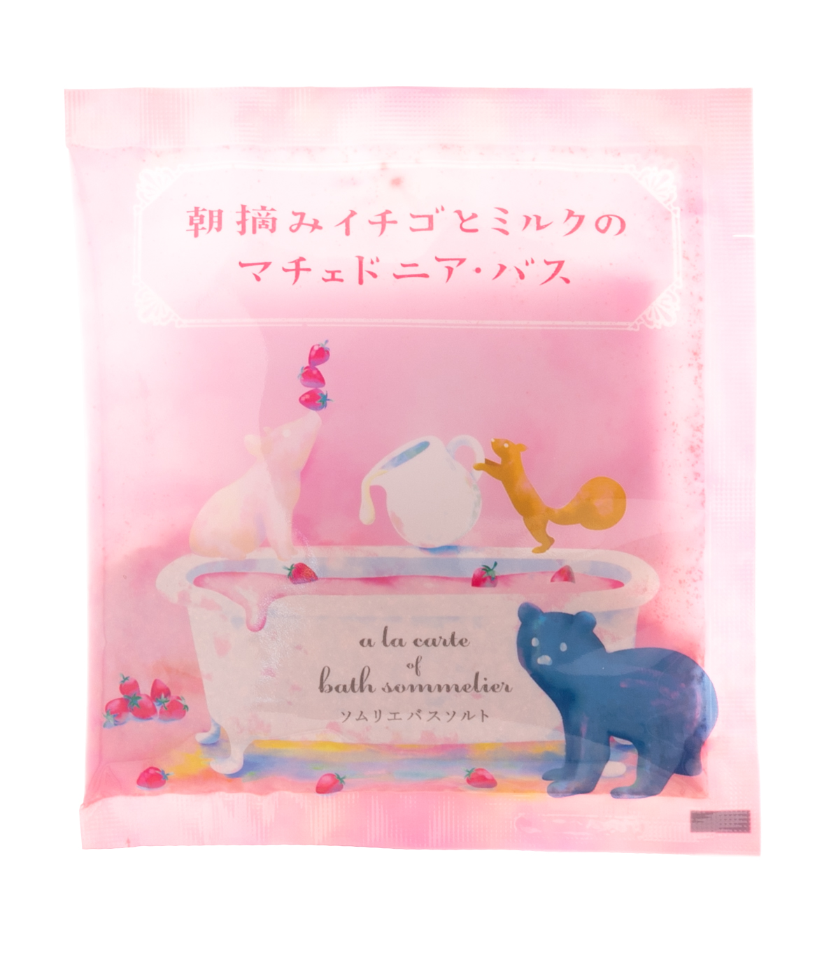 Чарли Соль для ванн расслабляющая с коллагеном и экстрактом малины, 40 г (Charley, Sommelier) фото 1