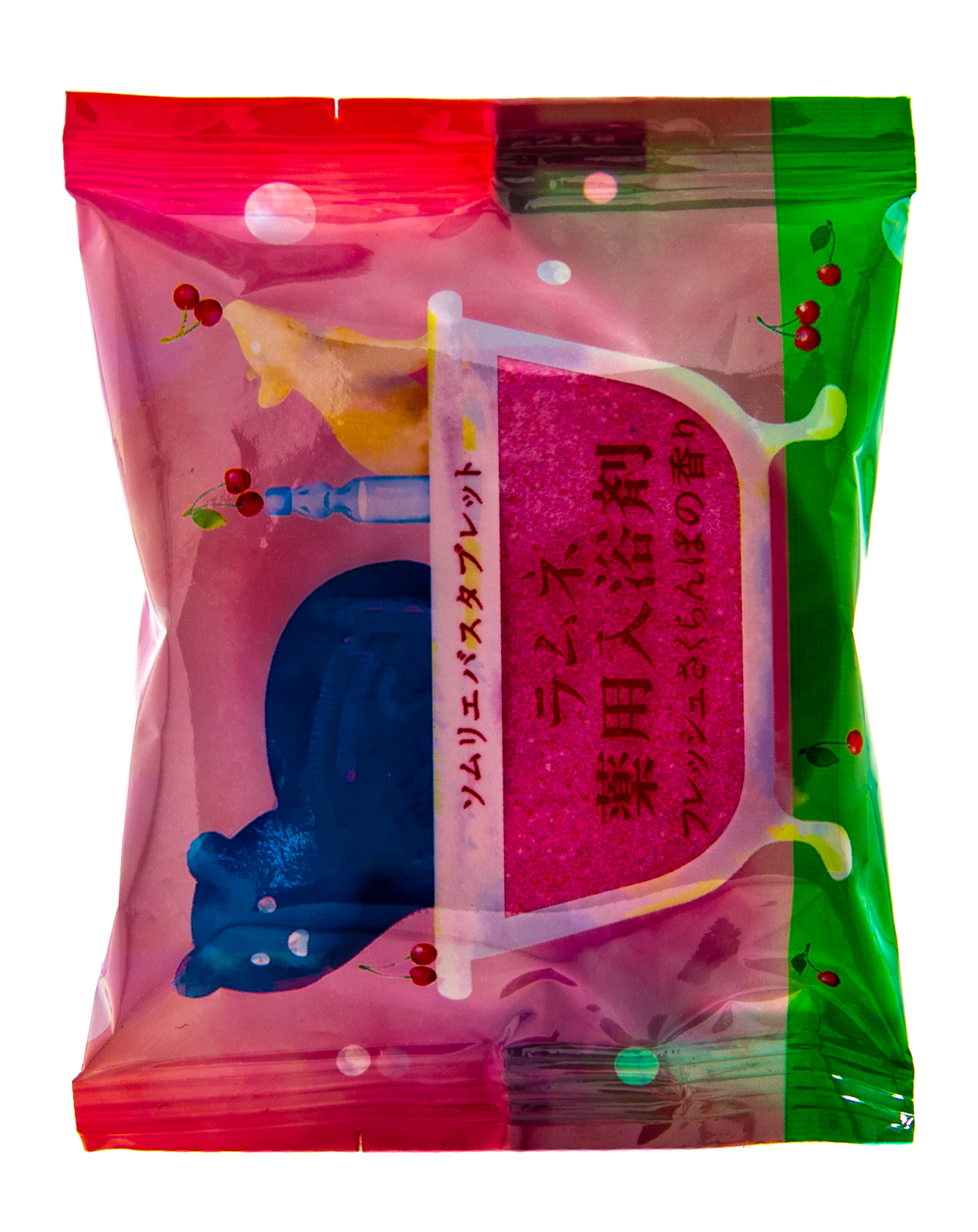 Чарли Соль-таблетка для ванн расслабляющая с ароматом цветущей сакуры, 40 г (Charley, Sommelier) фото 1