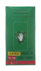 Чистовье Перчатки латекс опудренный L SafeCare 1 х 100 шт. фото