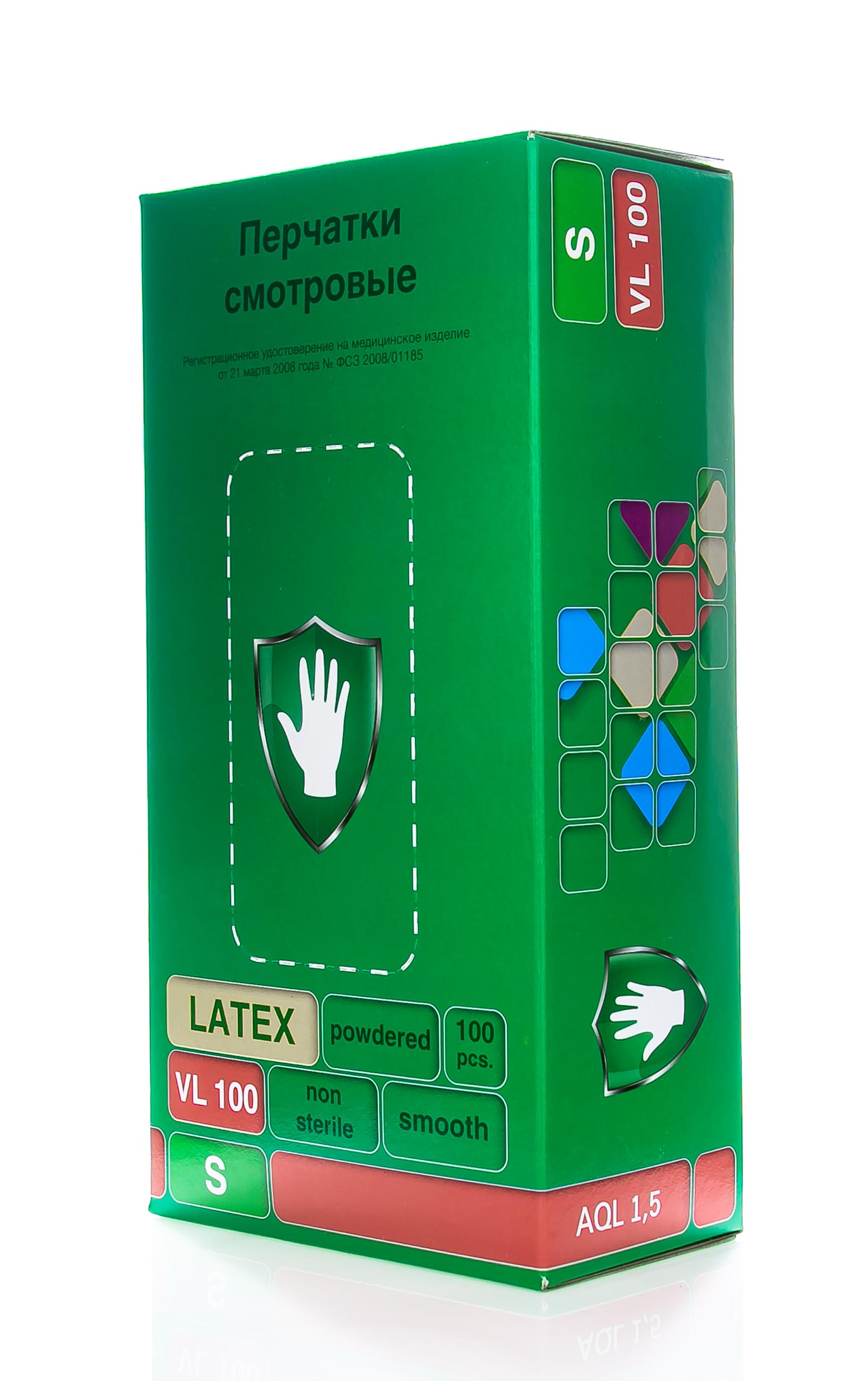 Чистовье Перчатки латекс опудренный S Safe&Care 1 х 100 шт (Чистовье, Расходные материалы для рук и ног) фото 2