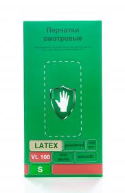 Чистовье Перчатки латекс опудренный S SafeCare 1 х 100 шт. фото