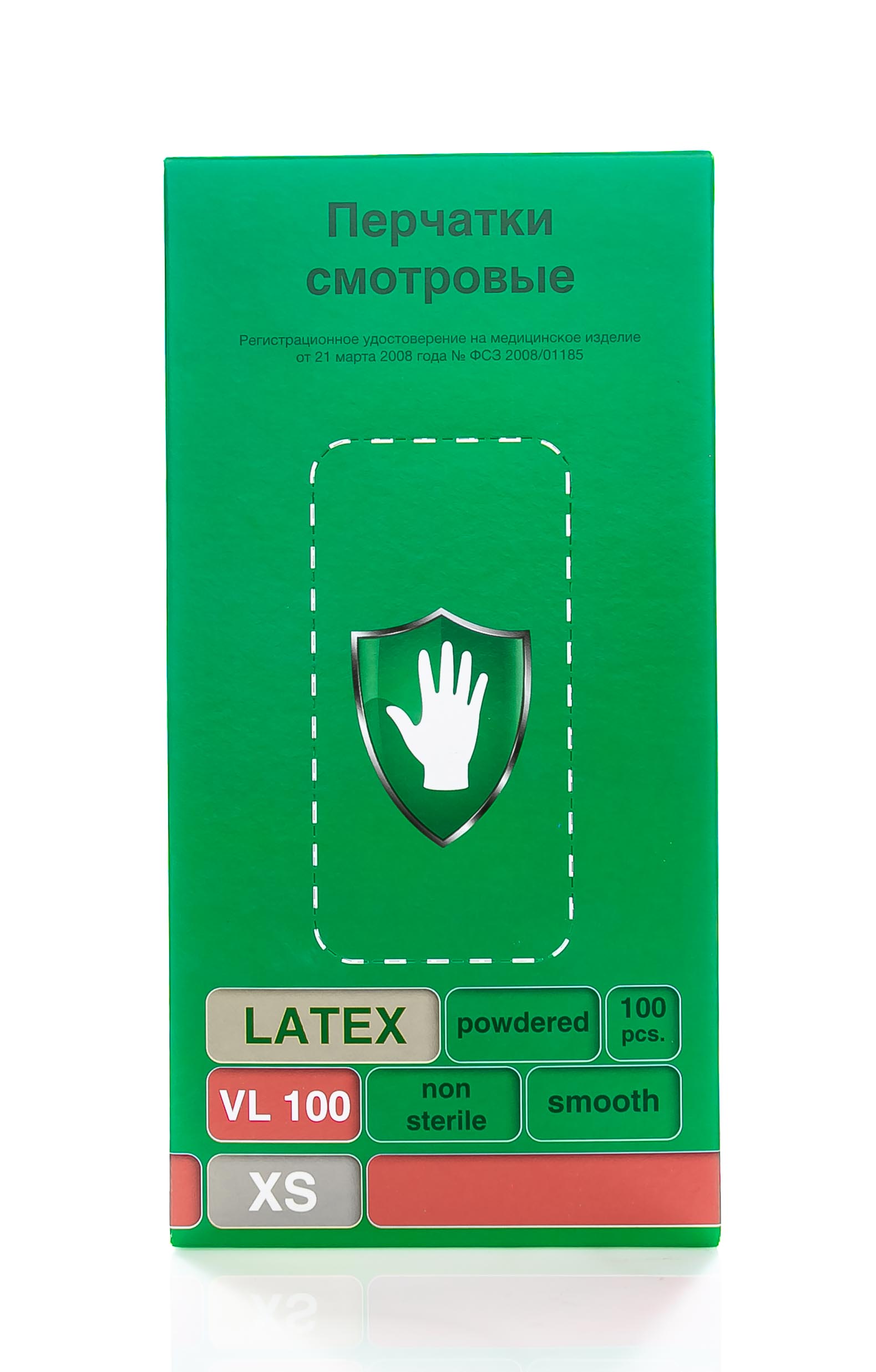 Чистовье Перчатки латекс опудренный XS Safe&Care 1 х 100 шт (Чистовье, Расходные материалы для рук и ног) фото 1