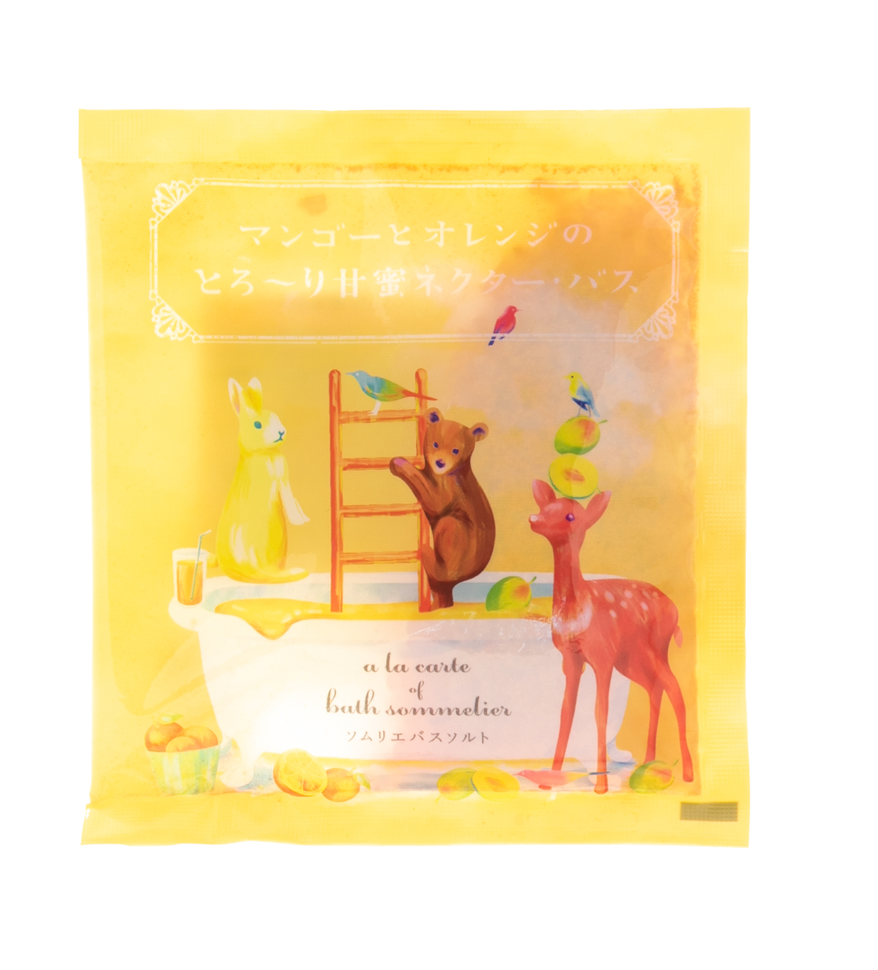 Чарли Соль для ванн расслабляющая с экстрактом манго и апельсином, 40 г (Charley, Sommelier) фото 1