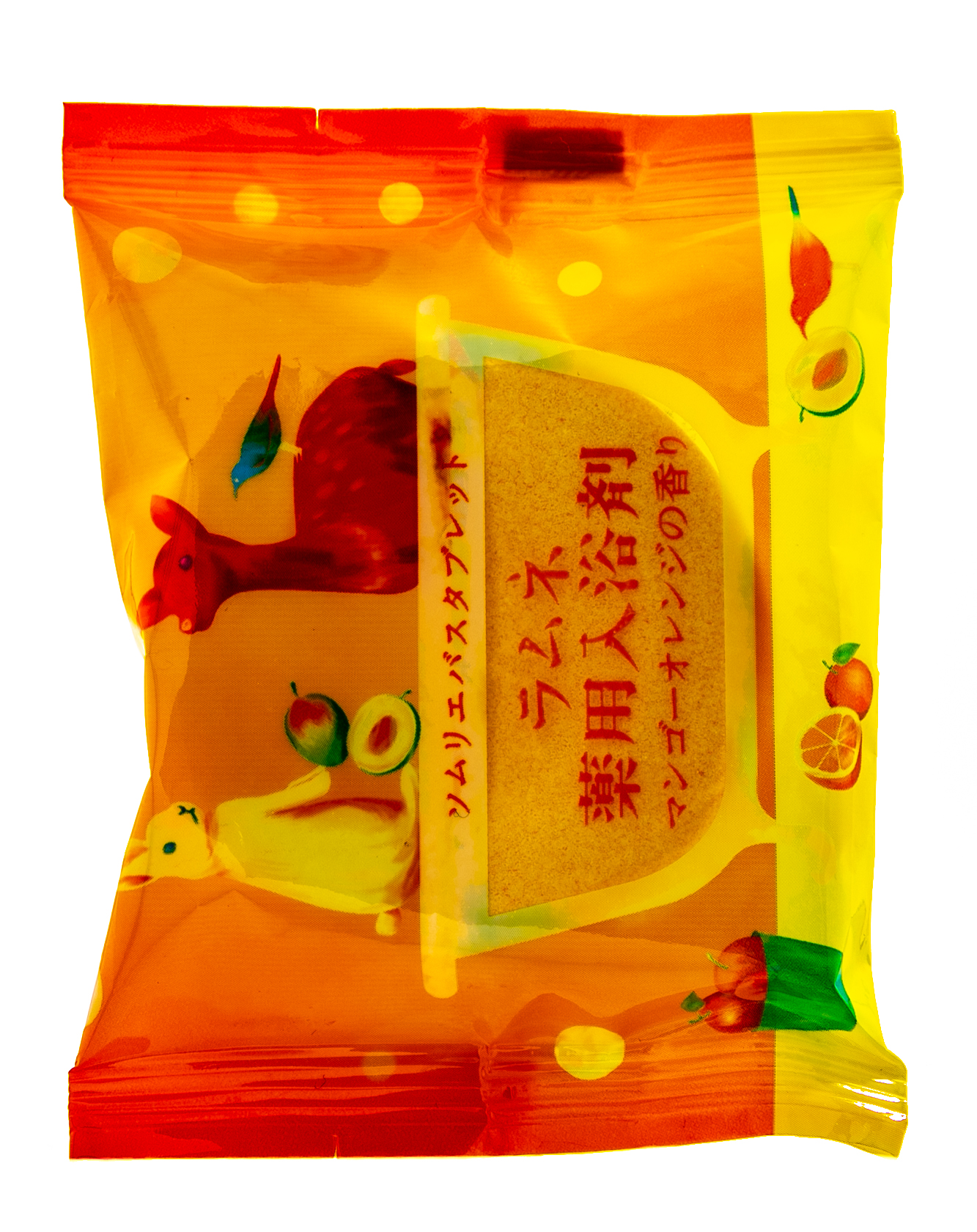 Чарли Соль-таблетка для ванн расслабляющая с ароматом манго и апельсина, 40 г (Charley, Sommelier) фото 1