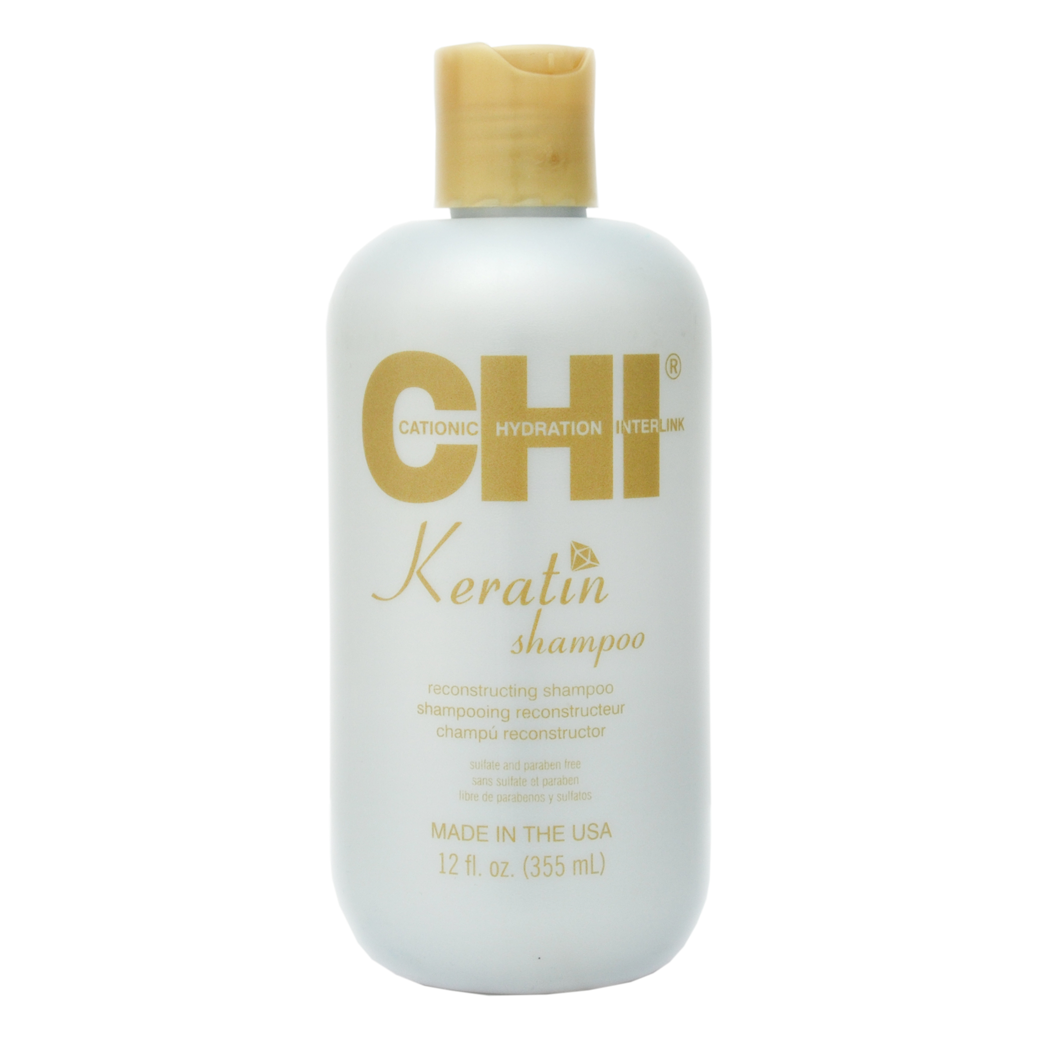 Chi Кератиновый восстанавливающий шампунь для волос Keratin Shampoo, 355 мл. фото