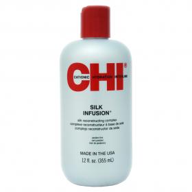 Chi Гель жидкий шелк восстанавливающий Шелковая Инфузия Silk Infusion, 355 мл. фото