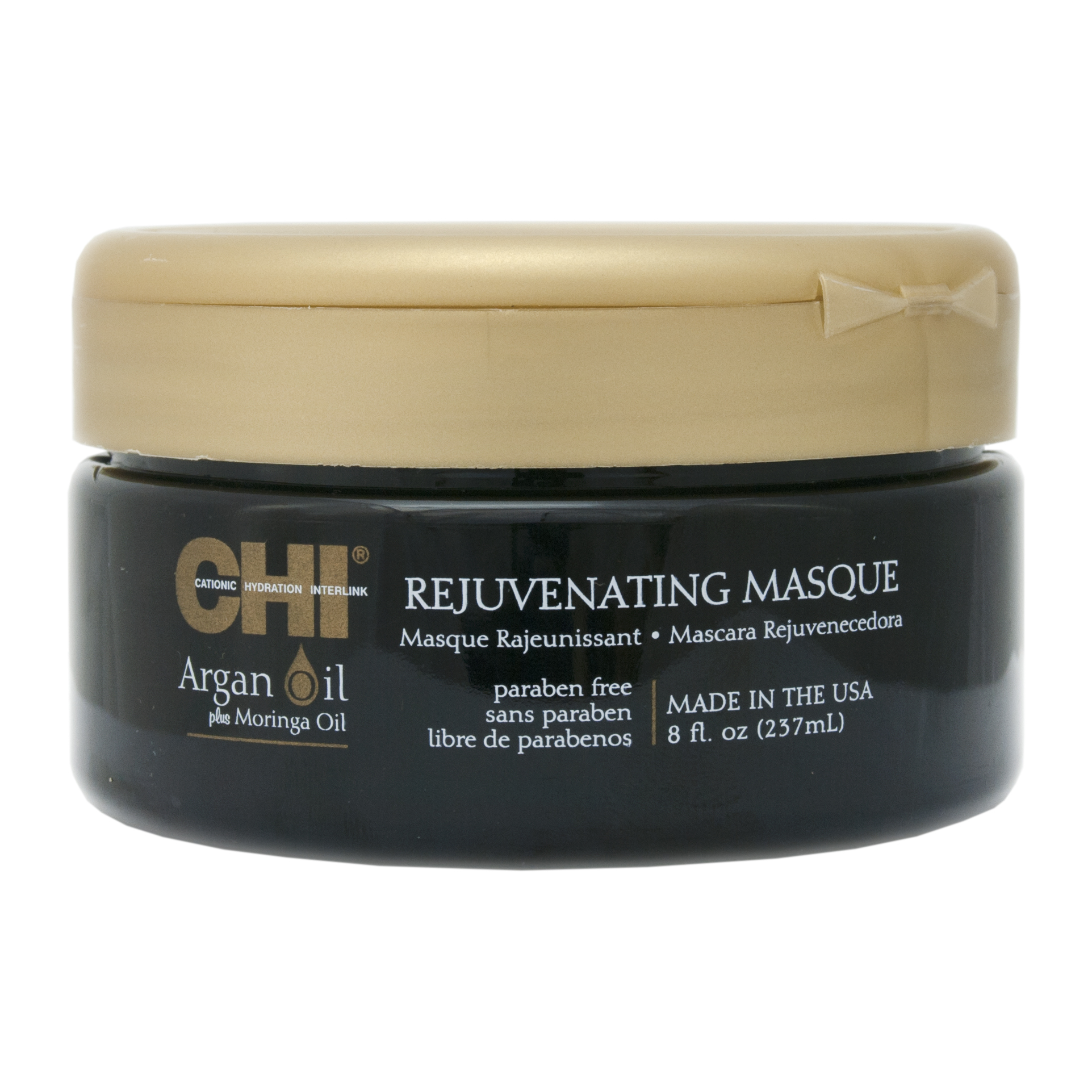 Чи Омолаживающая маска с экстрактом масла арганы и дерева моринга Oil Masque, 237 мл (Chi, Argan Oil) фото 1