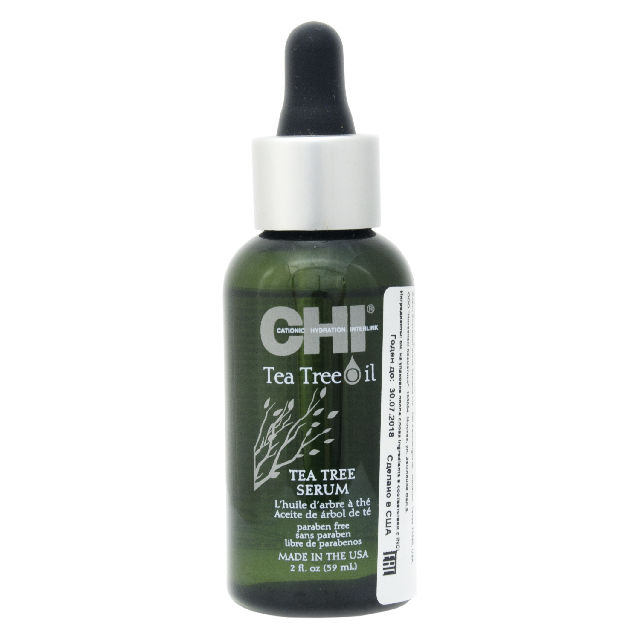 Чи Сыворотка для волос с маслом чайного дерева 59 мл (Chi, Tea tree oil) фото 1