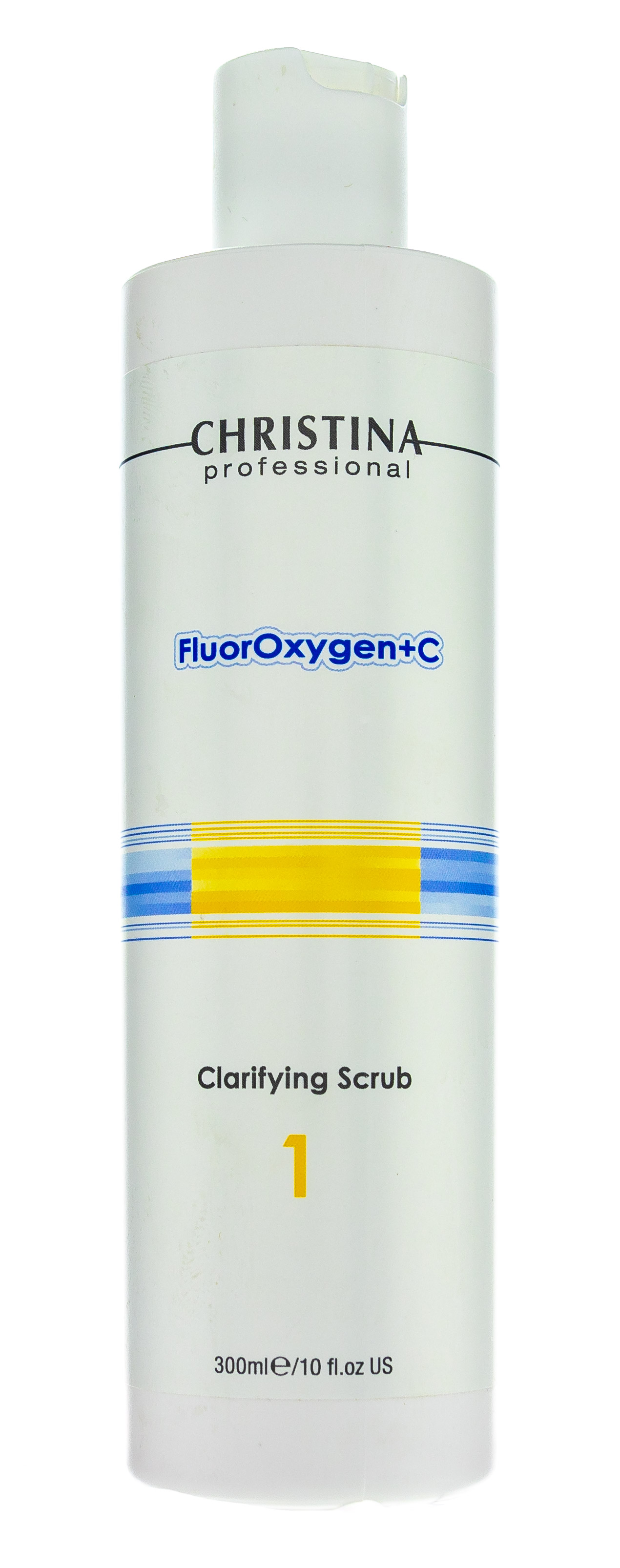 Кристина Очищающий скраб (шаг 1) 300 мл (Christina, FluorOxygen+C) фото 1