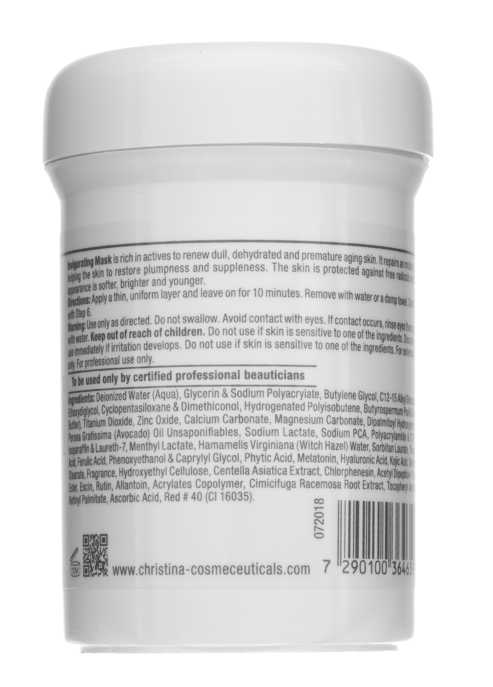 Кристина Wish Invigorating Mask Восстанавливающая маска 250 мл (Christina, Wish) фото 2