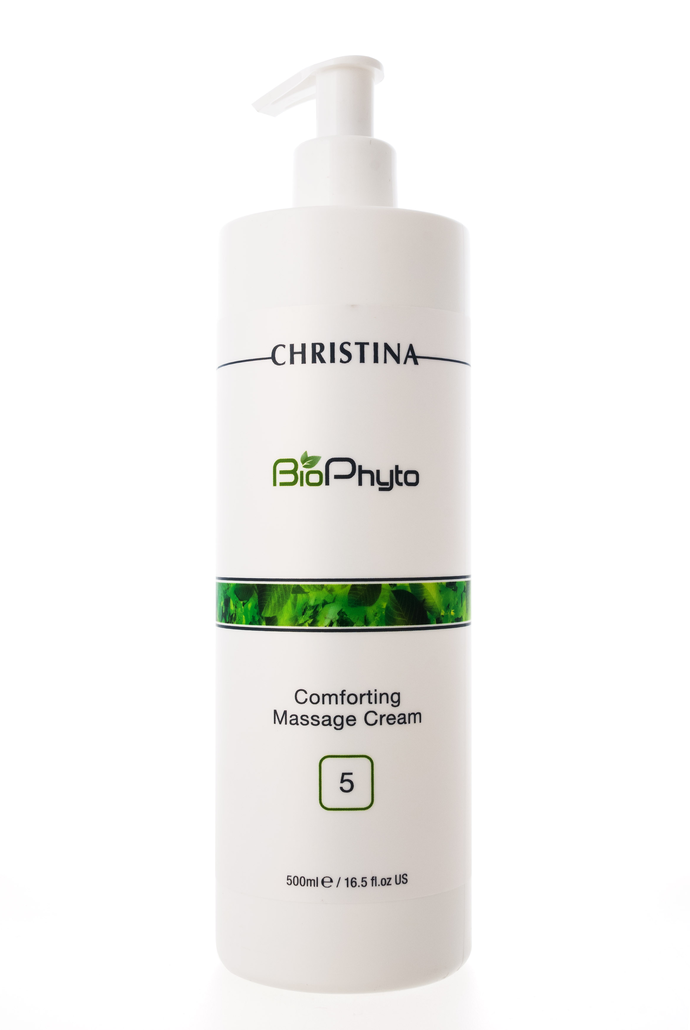 Кристина Bio Phyto Comforting Massage Cream Успокаивающий массажный крем (шаг 5) 500 мл (Christina, Bio Phyto) фото 1