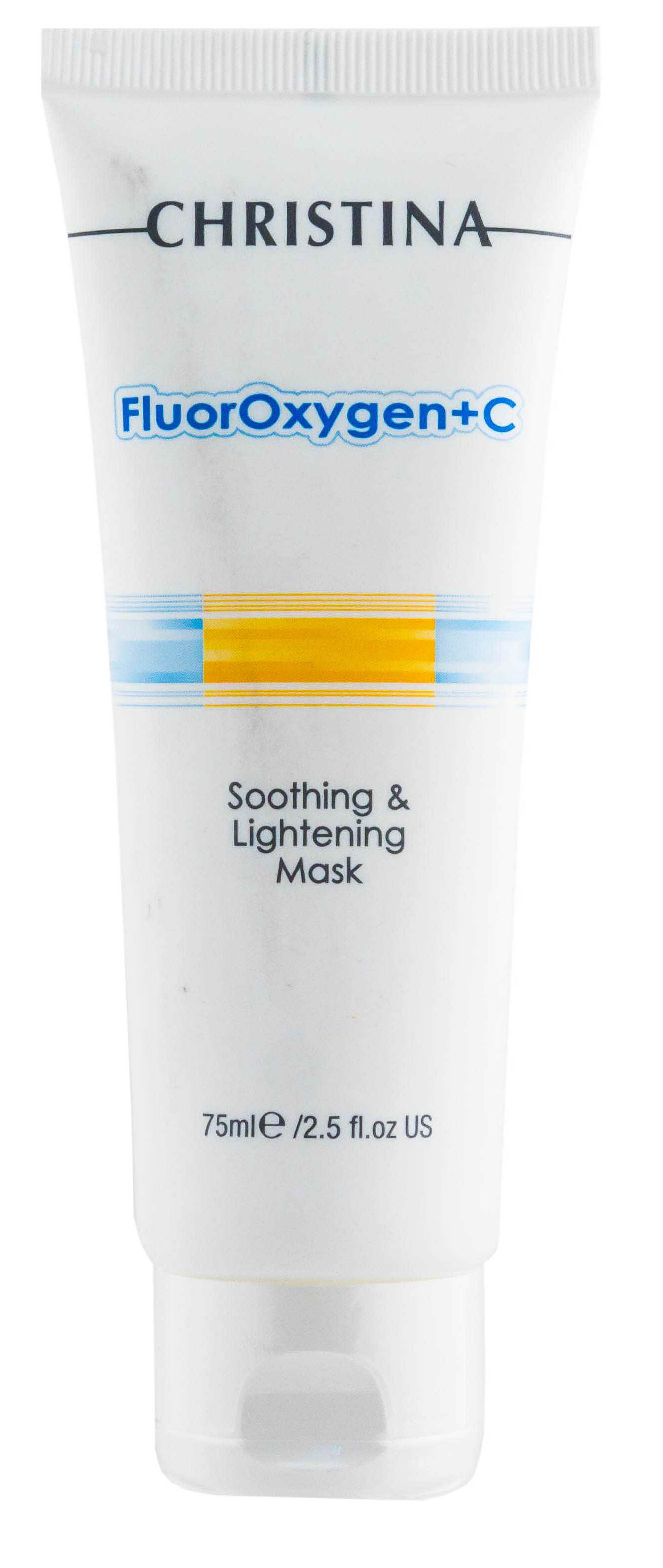 Кристина Успокаивающая маска с осветляющим эффектом 75 мл (Christina, FluorOxygen+С) фото 1