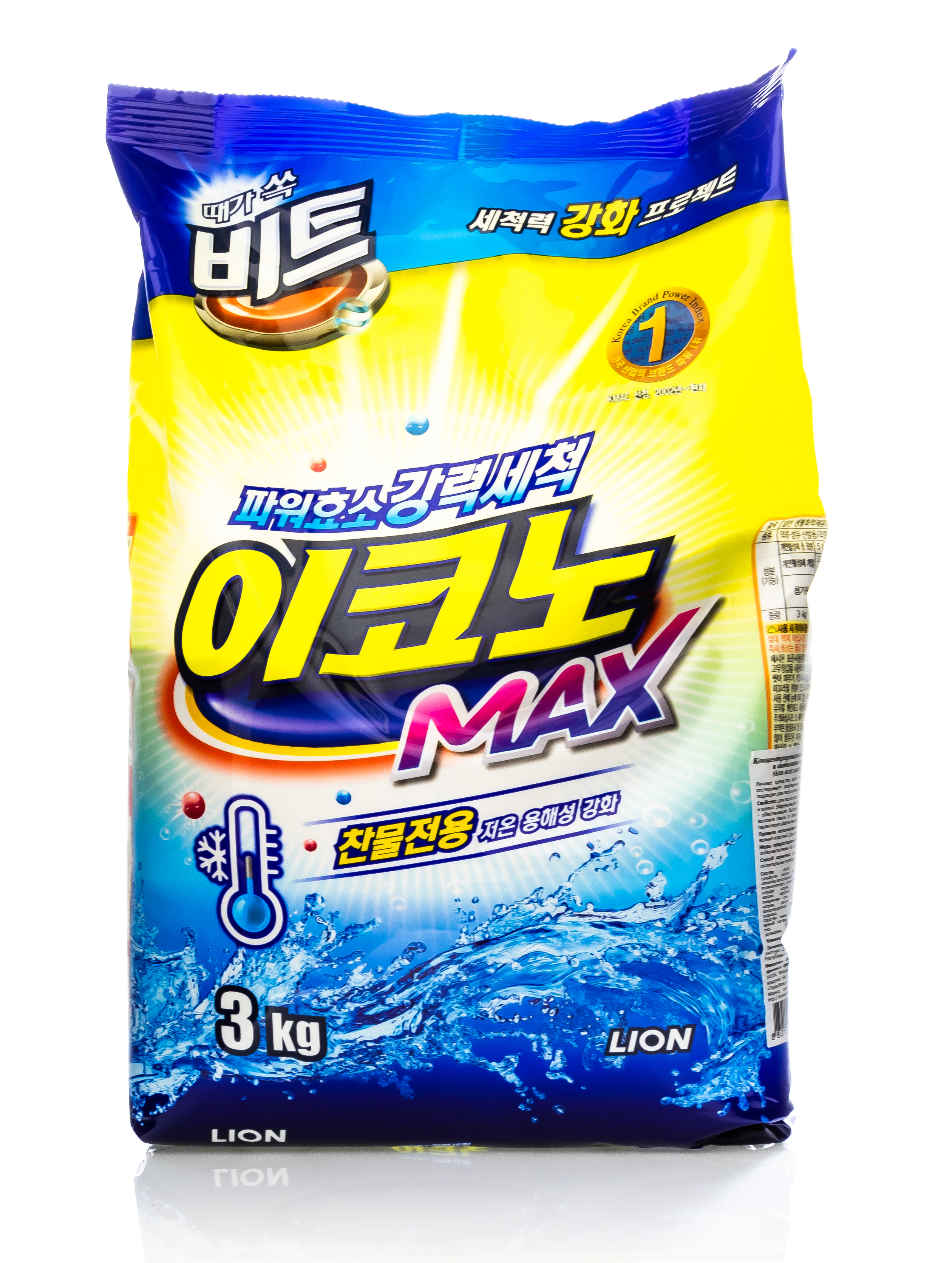 СиДжей Лайон Концентрированный стиральный порошок для ручной и автоматической стирки в холодной воде (для всех видов тканей) 