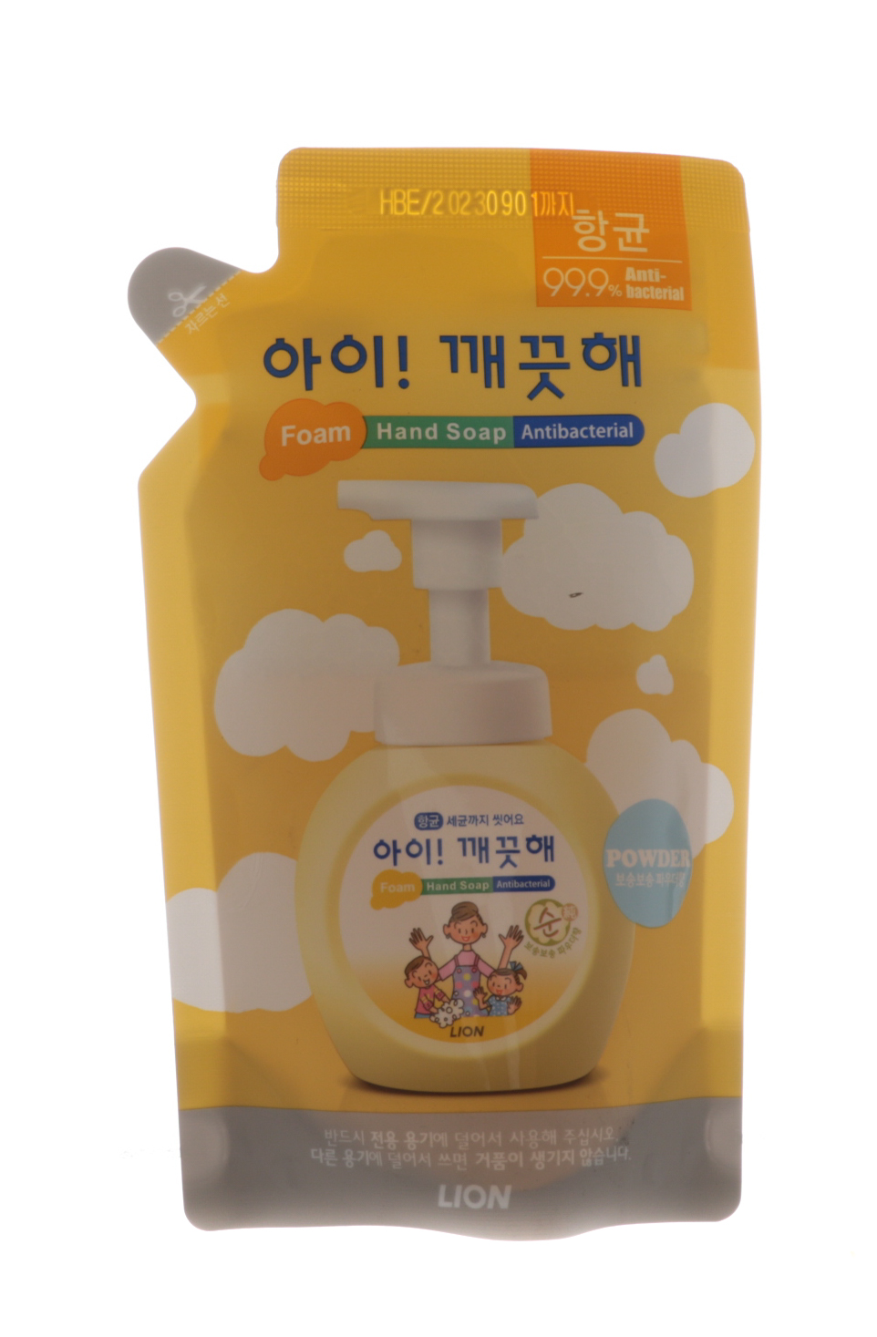 СиДжей Лайон Мыло пенное для рук с антибактериальным эффектом Ai - Kekute для чувствительной кожи запасной блок 200 мл (Cj Lion, Мыло Cj Lion) фото 1