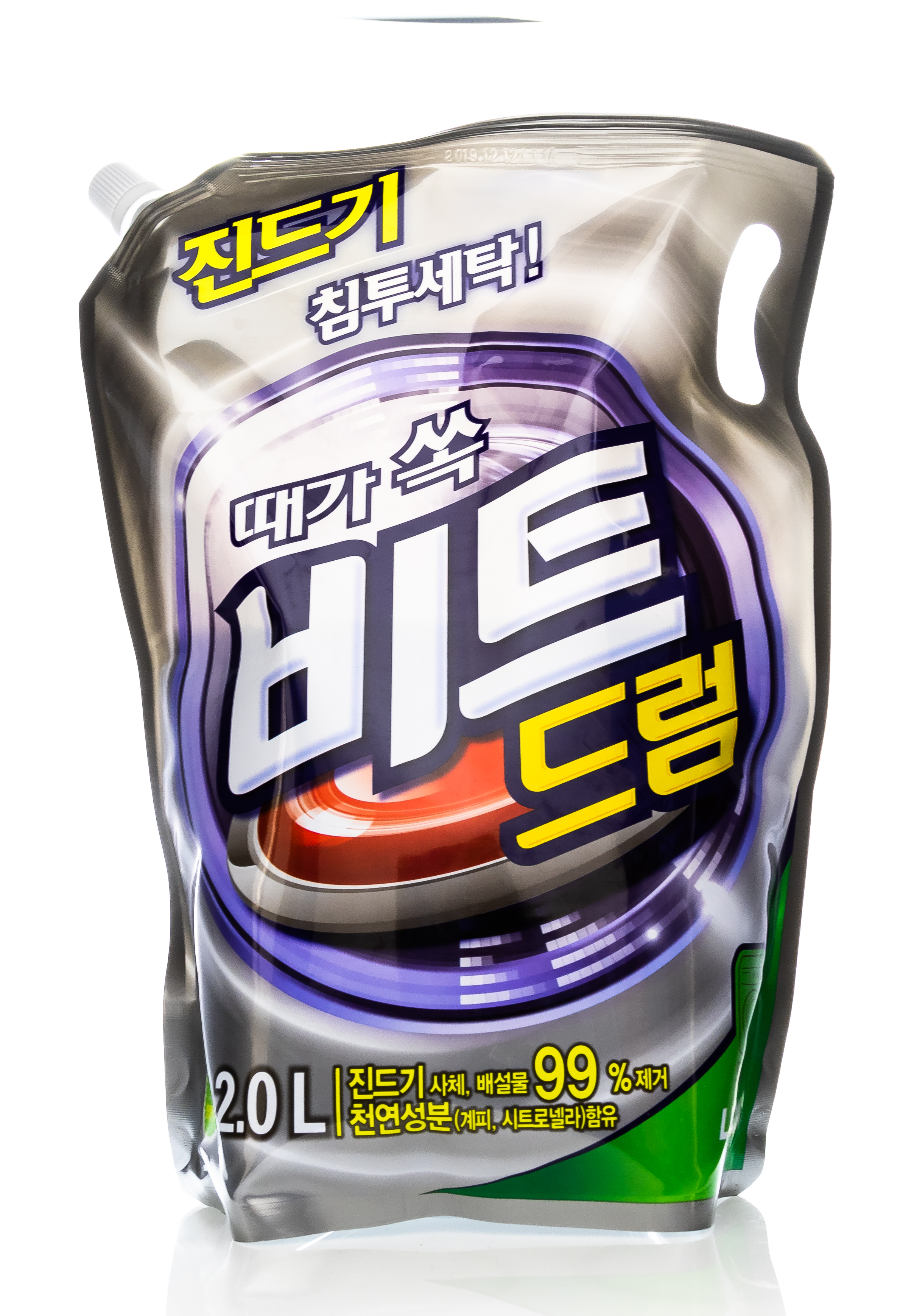 СиДжей Лайон Жидкое средство для стирки для автоматической стирки Beat Drum 2000 мл (Cj Lion, Стирка Cj Lion) фото 1