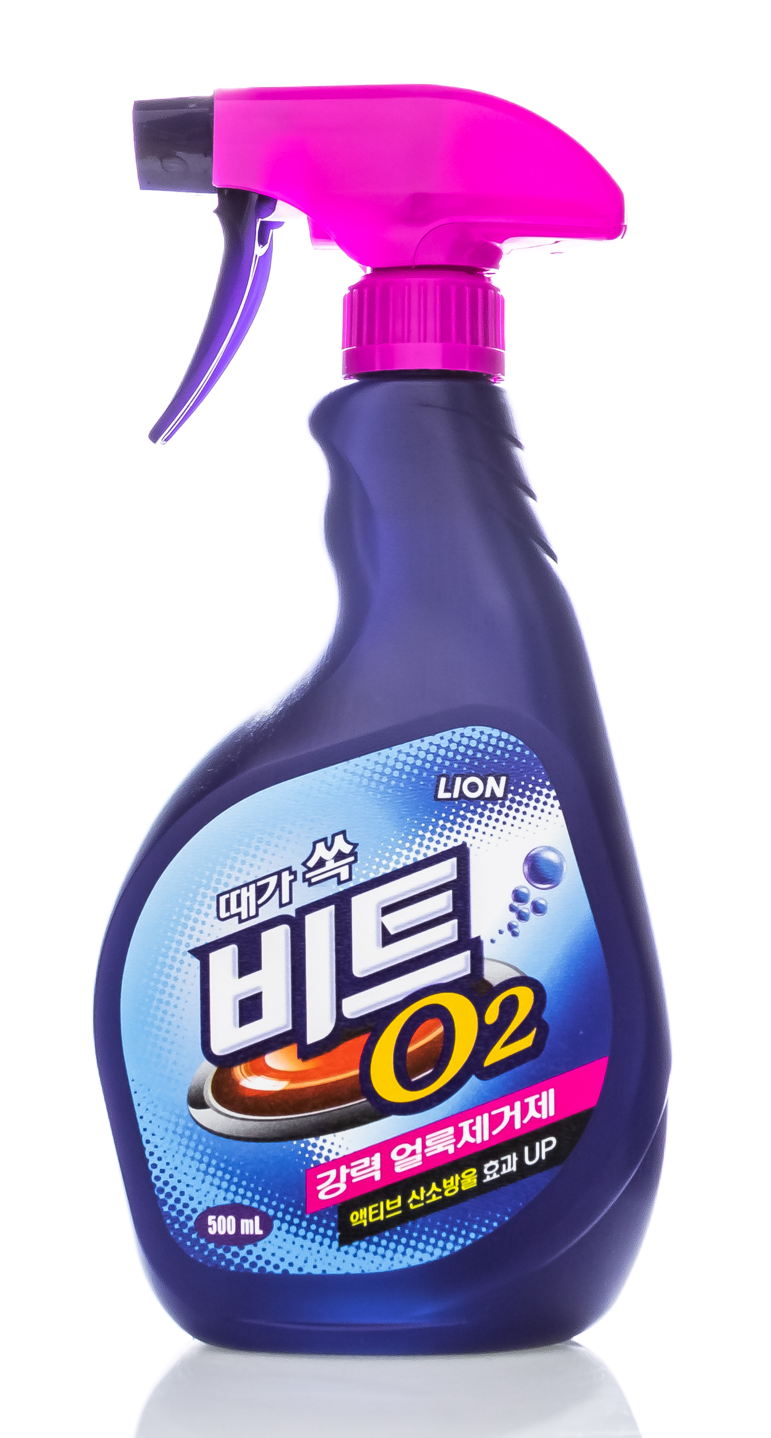 СиДжей Лайон Кислородный пятновыводитель для всех видов тканей кроме шелка и шерсти Beat O2 спрей 500 мл (Cj Lion, Стирка Cj Lion) СиДжей Лайон Кислородный пятновыводитель для всех видов тканей кроме шелка и шерсти Beat O2 спрей 500 мл (Cj Lion, Стирка Cj Lion) фото 1