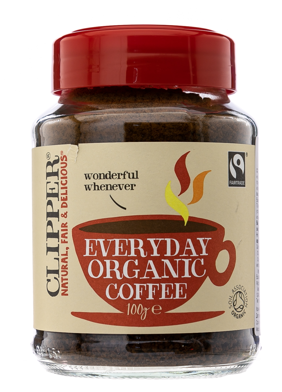 Клиппер Кофе растворимый Гранулированный Органик 100 гр (Clipper, Coffee) фото 1