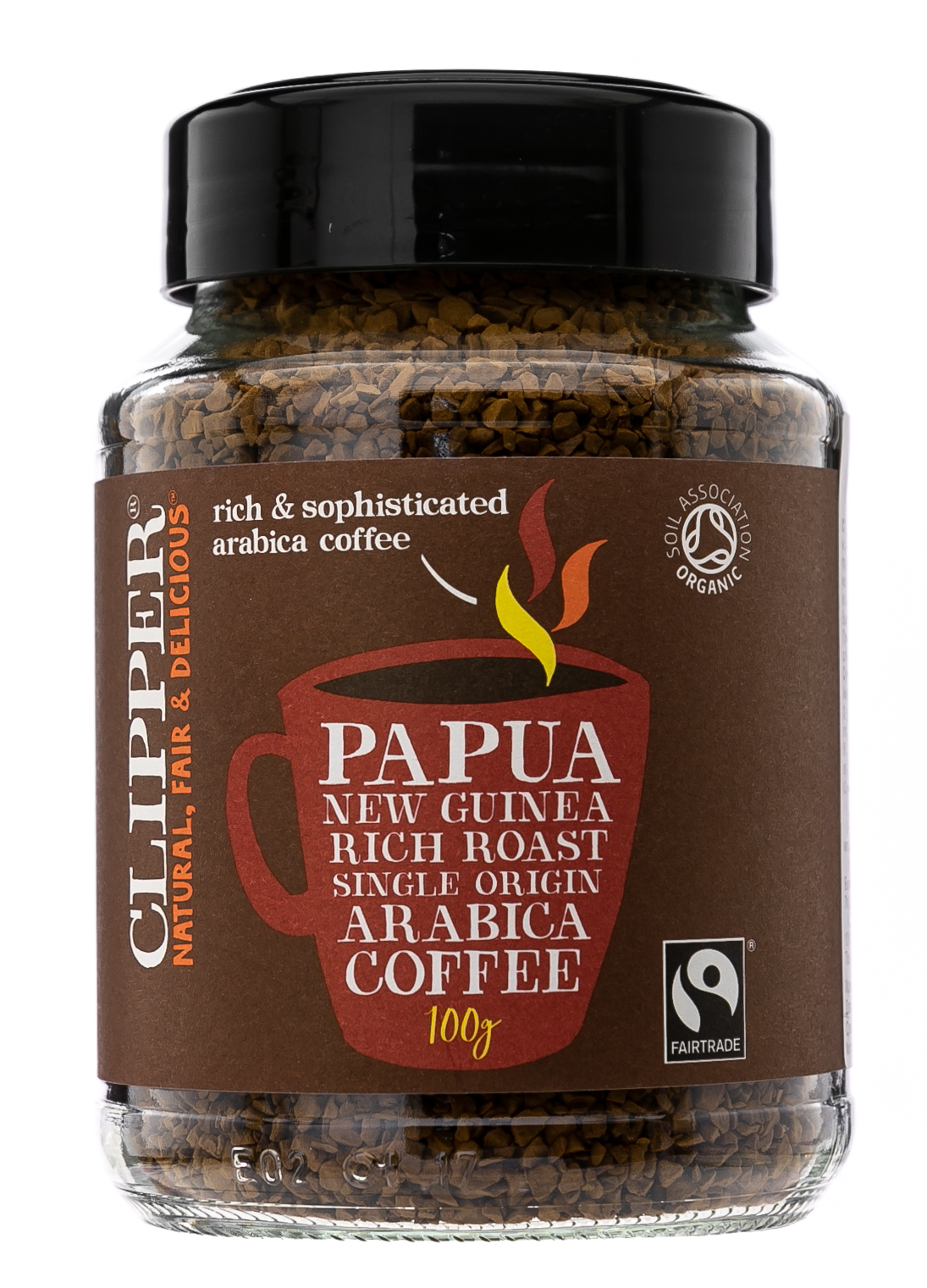 Клиппер Кофе растворимый Гранулированный Органик 100 гр (Clipper, Coffee) фото 4