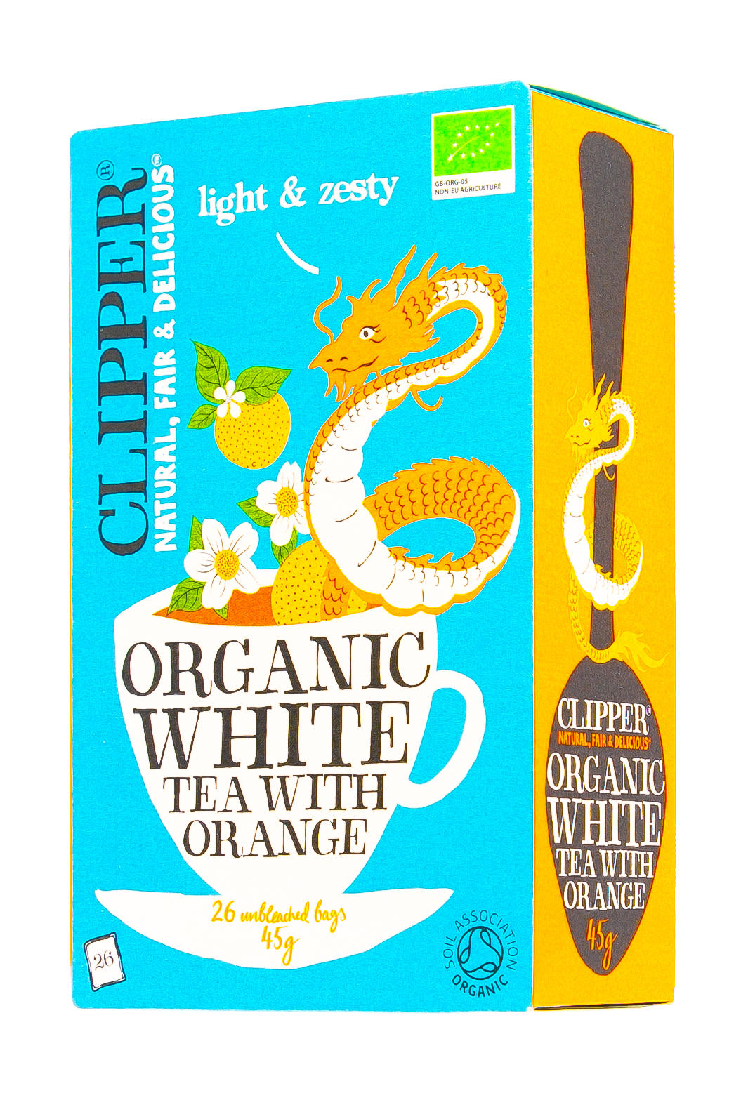 Клиппер Белый чай с Апельсином Органик (Clipper, White Tea) фото 2