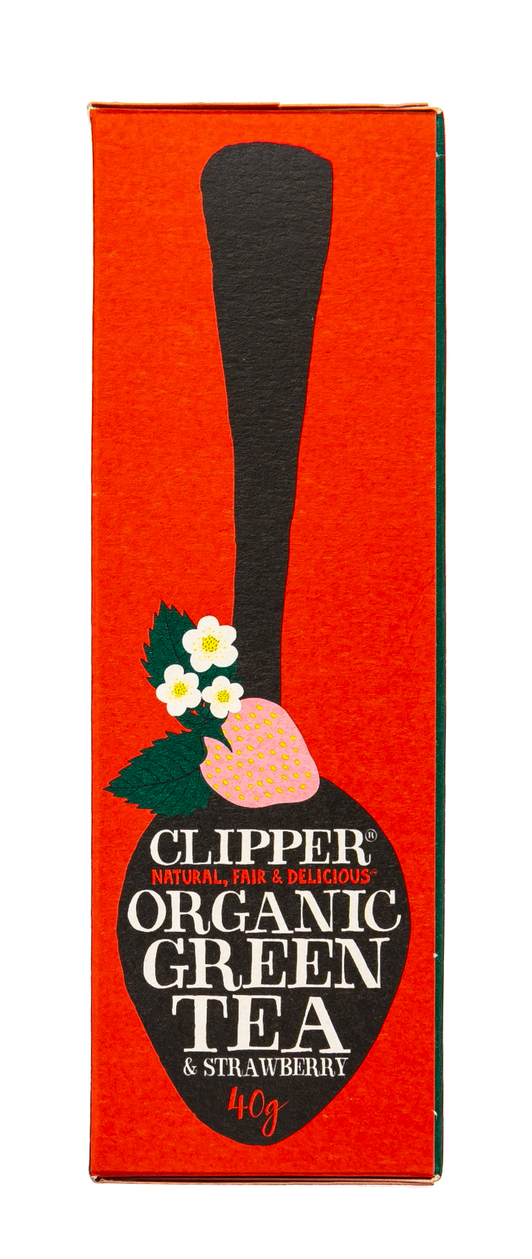 Клиппер Зеленый с клубникой Органик 20 пак. (Clipper, Green Tea) фото 3