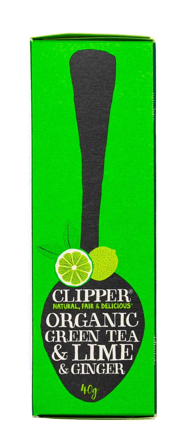 Клиппер Зеленый с лаймом и имберем Органик (20 пак.) (Clipper, Green Tea) фото 3