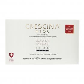 Crescina 1300 Комплекс для женщин лосьон для стимуляции роста волос 20 лосьон против выпадения волос 20. фото