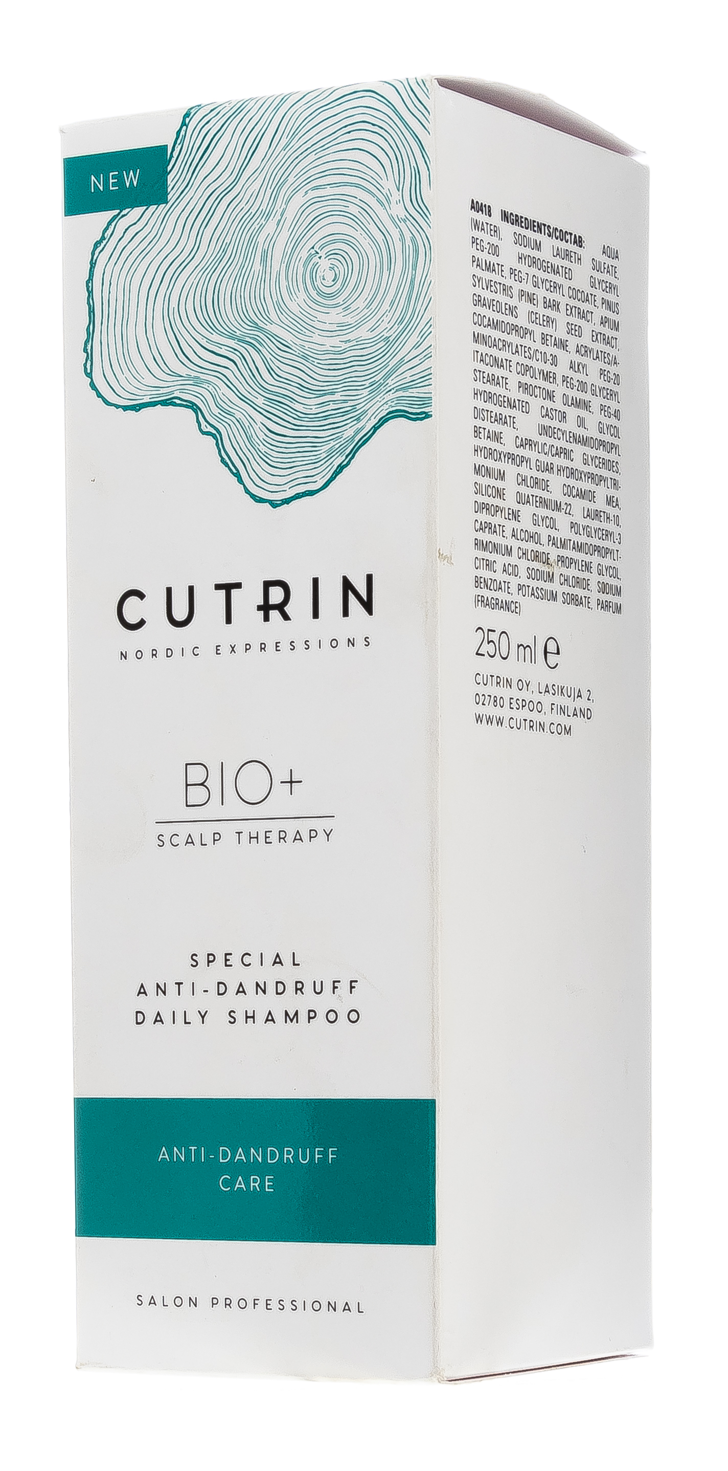 Кутрин Шампунь для ежедневного применения против перхоти 250 мл (Cutrin, BIO+) фото 2