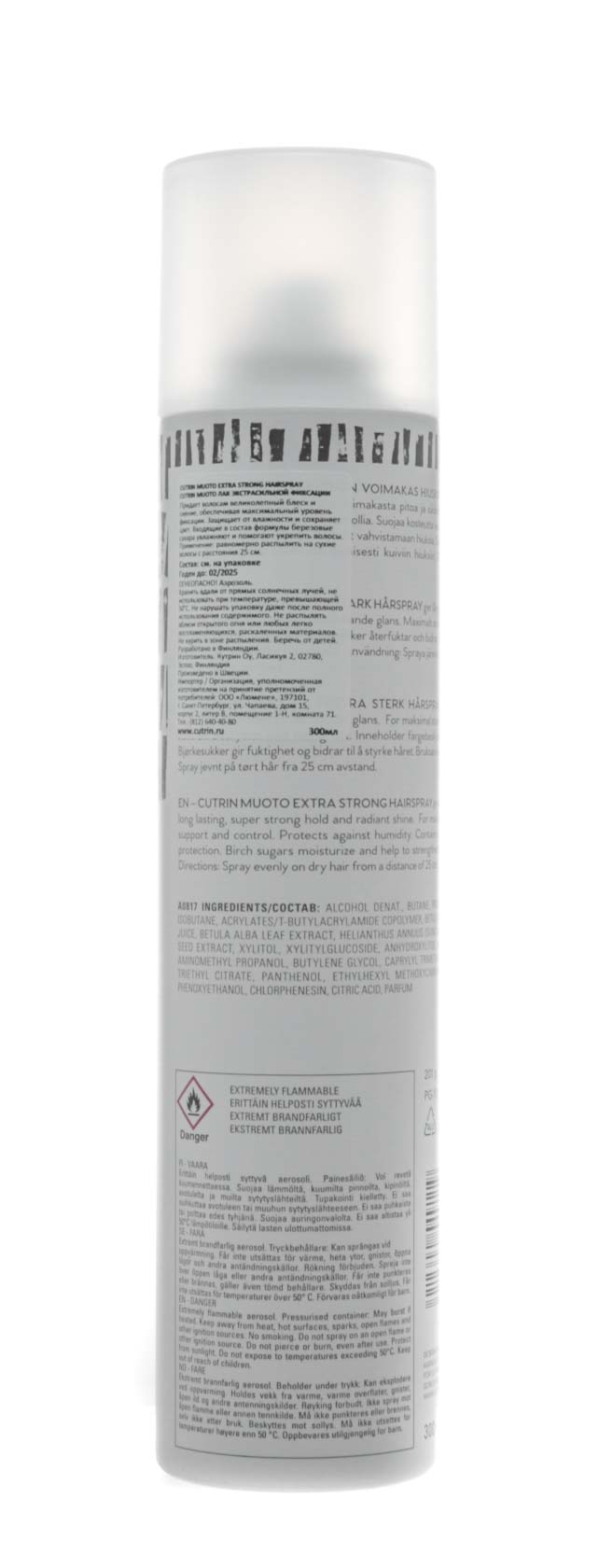 Кутрин Лак для прикорневого объема сильной фиксации, 300 мл (Cutrin, MUOTO) фото 2