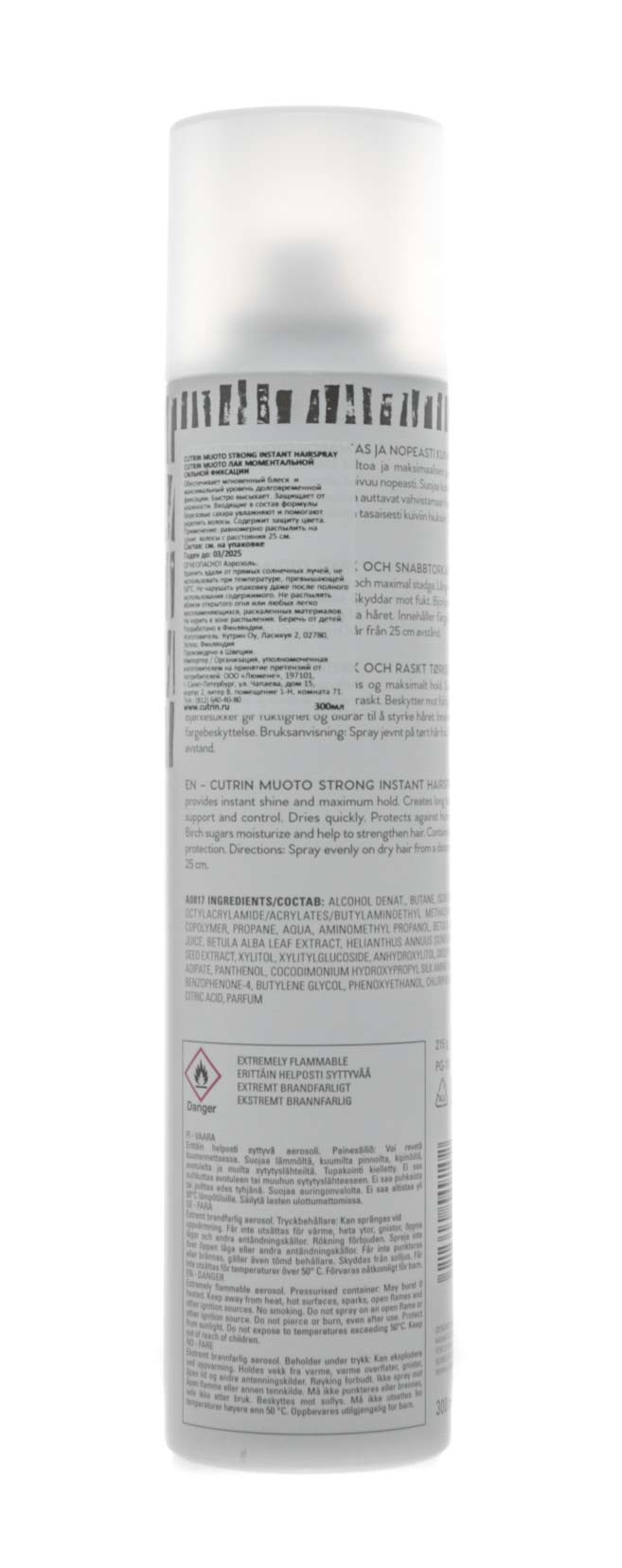 Кутрин Лак моментальной сильной фиксации, 300 мл (Cutrin, MUOTO) фото 2