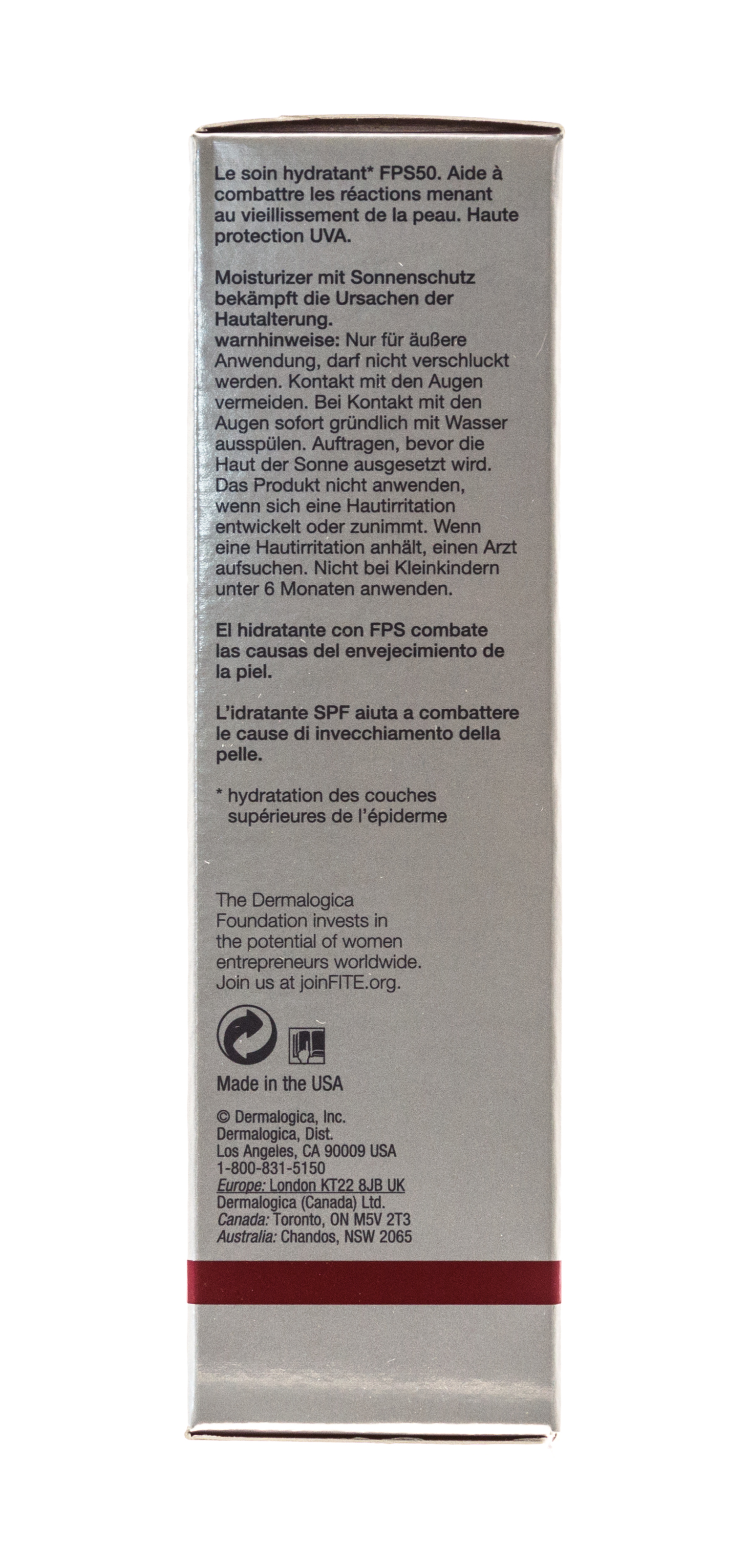 Дермалоджика Активный восстановитель кожи SPF 50 50мл (Dermalogica, AGE smart) фото 5