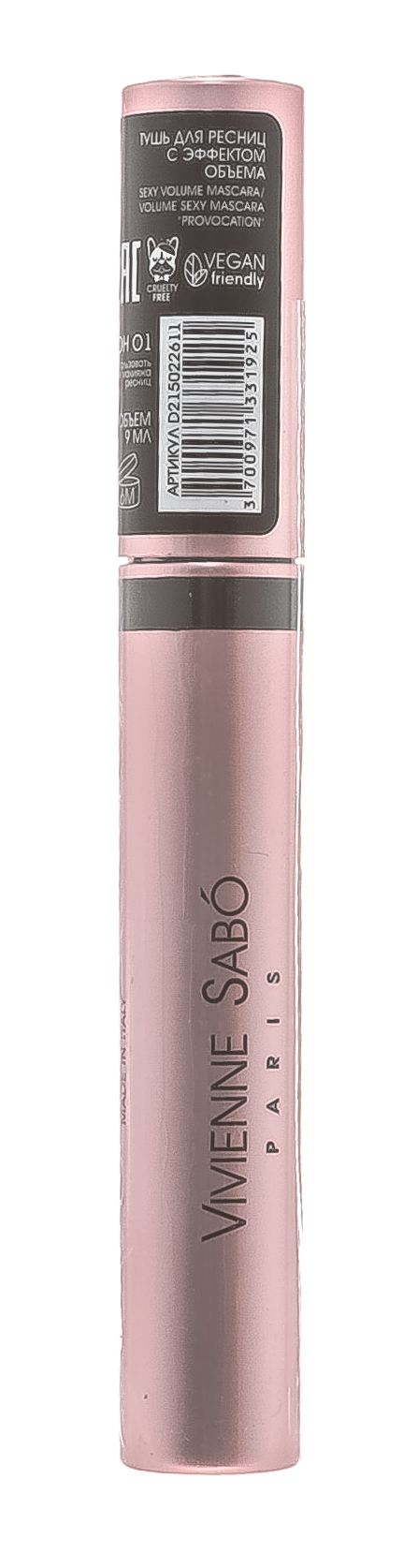 Вивьен Сабо Тушь для ресниц с эффектом объема Sexy Volume Mascara, Volume Sexy Mascara Provocation тон 01 (Vivienne Sabo, Глаза) фото 2