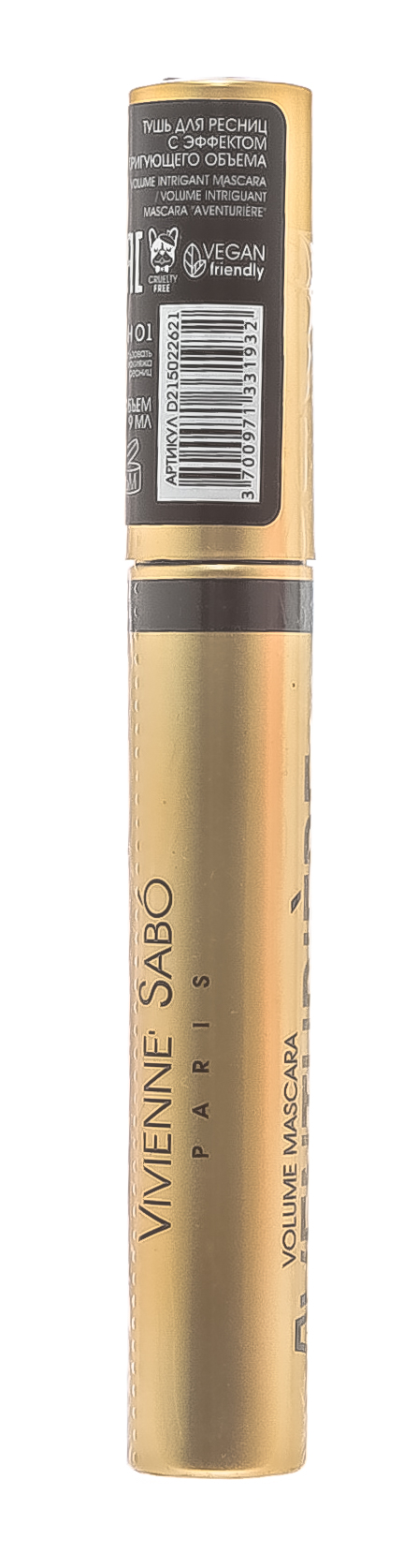 Вивьен Сабо Тушь для ресниц с эффектом интригующего объема Volume Intrigant Mascara, Volume Intriguant Mascara Aventuriere тон 01 (Vivienne Sabo, Глаза) фото 2