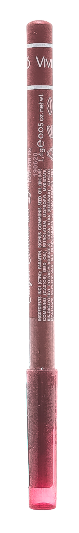 Вивьен Сабо Jolies Levres Карандаш для губ, тон 106 (Vivienne Sabo, Губы) фото 2