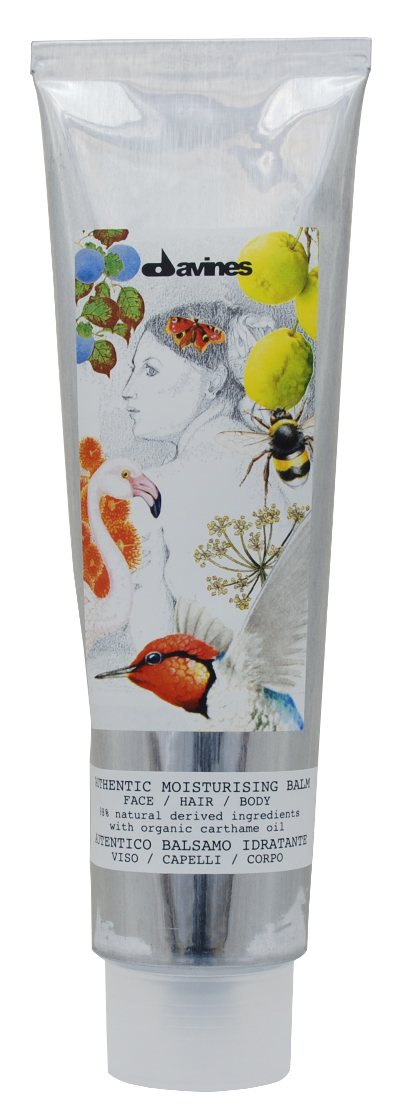 Давинес Универсальный увлажняющий бальзам для лица, волос, тела Formulas Moisturizing Balm, 150 мл (Davines, Authentic) фото 1