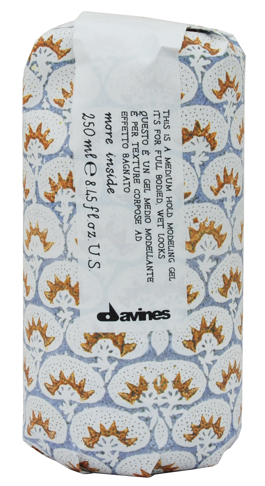 Давинес Гель для создания мокрого эффекта на волосах More Inside Medium Hold Modelling Gel, 250 мл (Davines, More Inside) фото 7