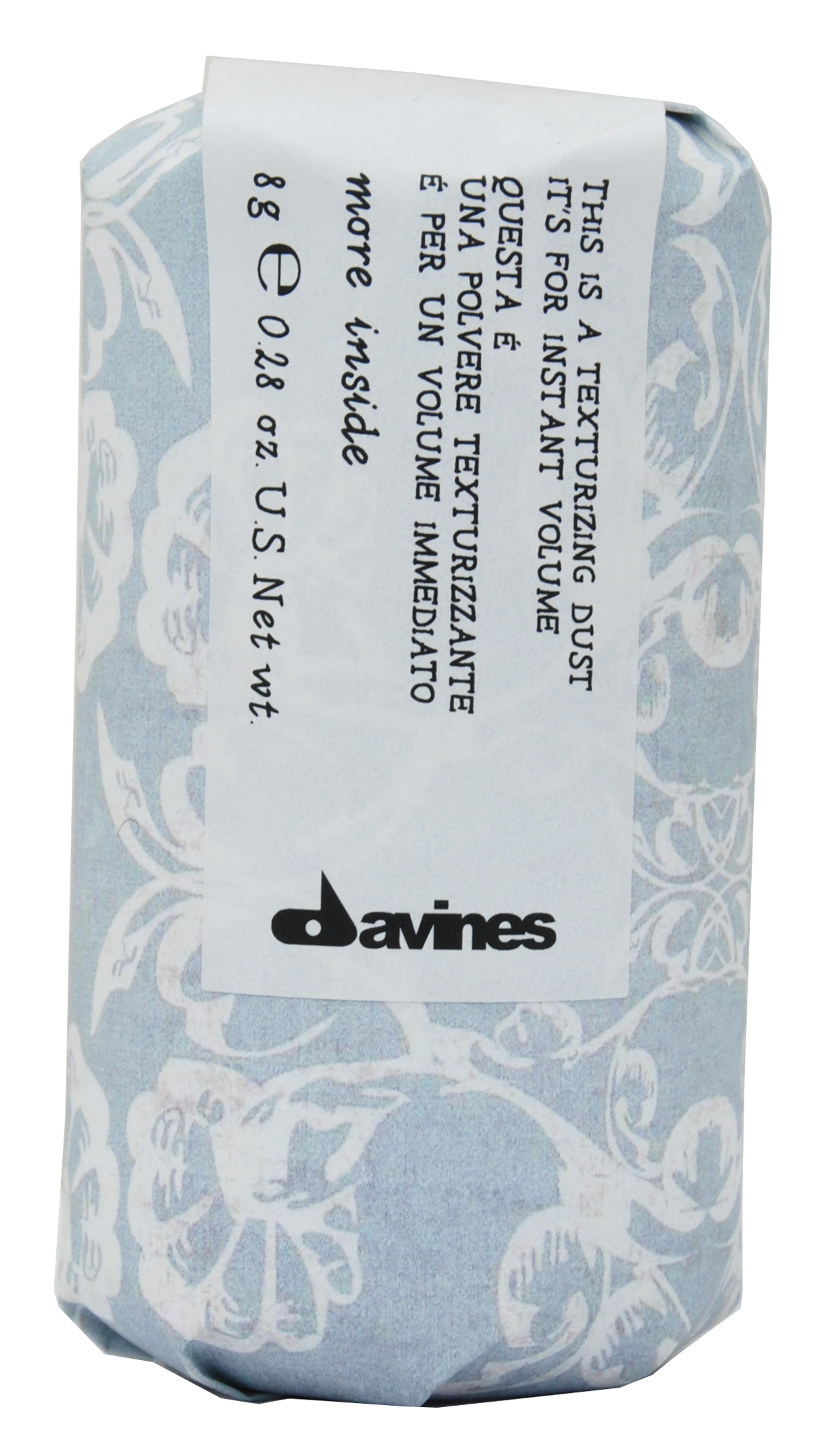 Давинес Пудра-текстуризатор для объема волос More Inside Texturizing Dust for Instant Volume, 8 г (Davines, More Inside) фото 7