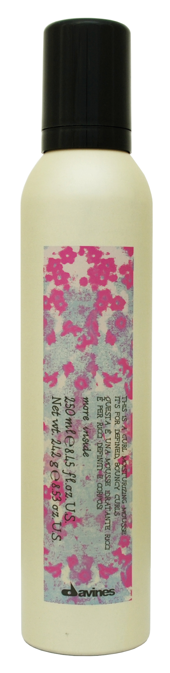 Давинес Увлажняющий мусс для упругих четко очерченных локонов More Inside Curl Mosturizing Mousse, 250 мл (Davines, More Inside) фото 6