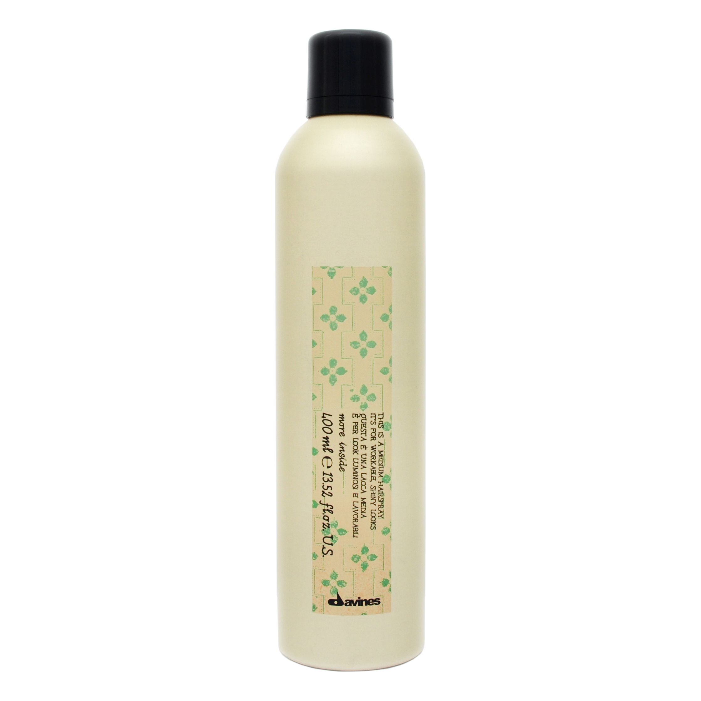 Давинес Лак для волос More Inside Medium Hold Hair-Spray, 400 мл (Davines, More Inside) фото 6