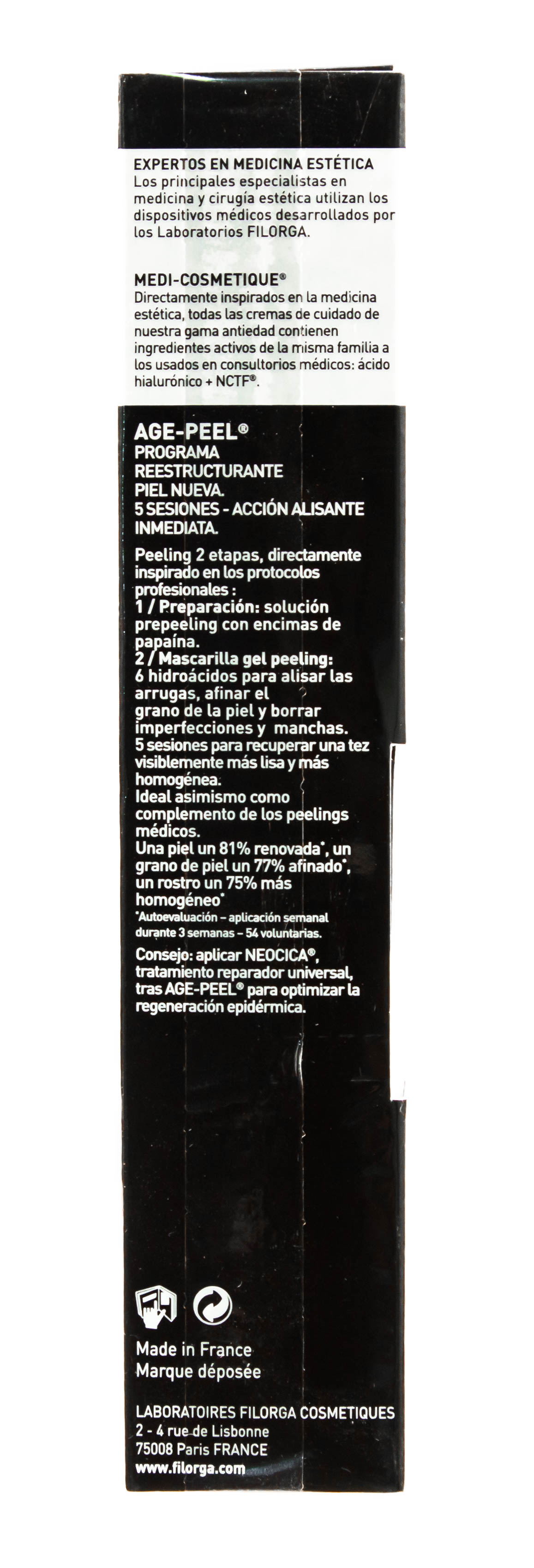 Филорга Аж-Пил Набор для ухода за кожей 5*3.5 мл, Age-Peel 20 мл (Filorga, Peel) фото 4