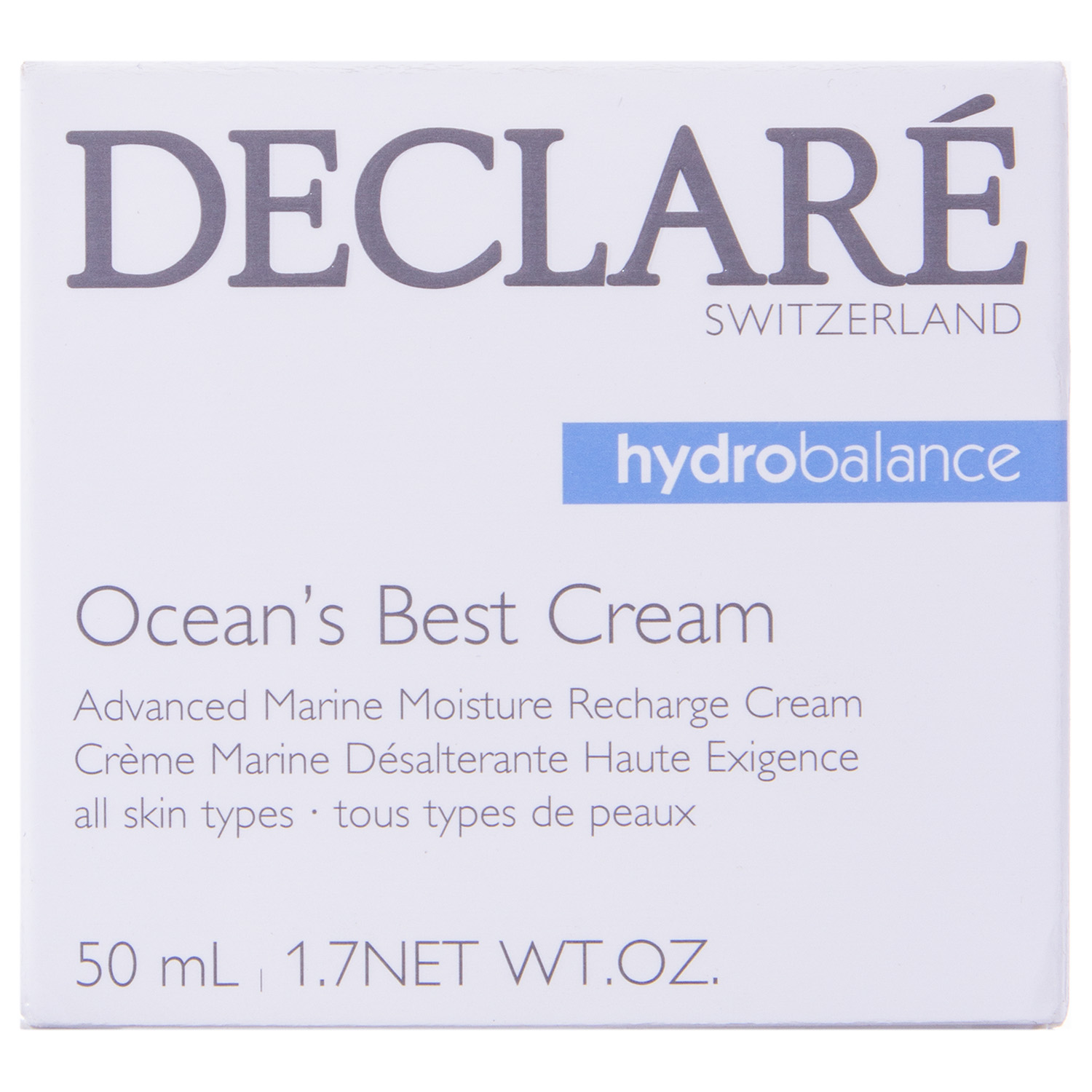 Декларе Интенсивный увлажняющий крем с морскими экстрактами 50 мл (Declare, Hydro Balance) фото 2