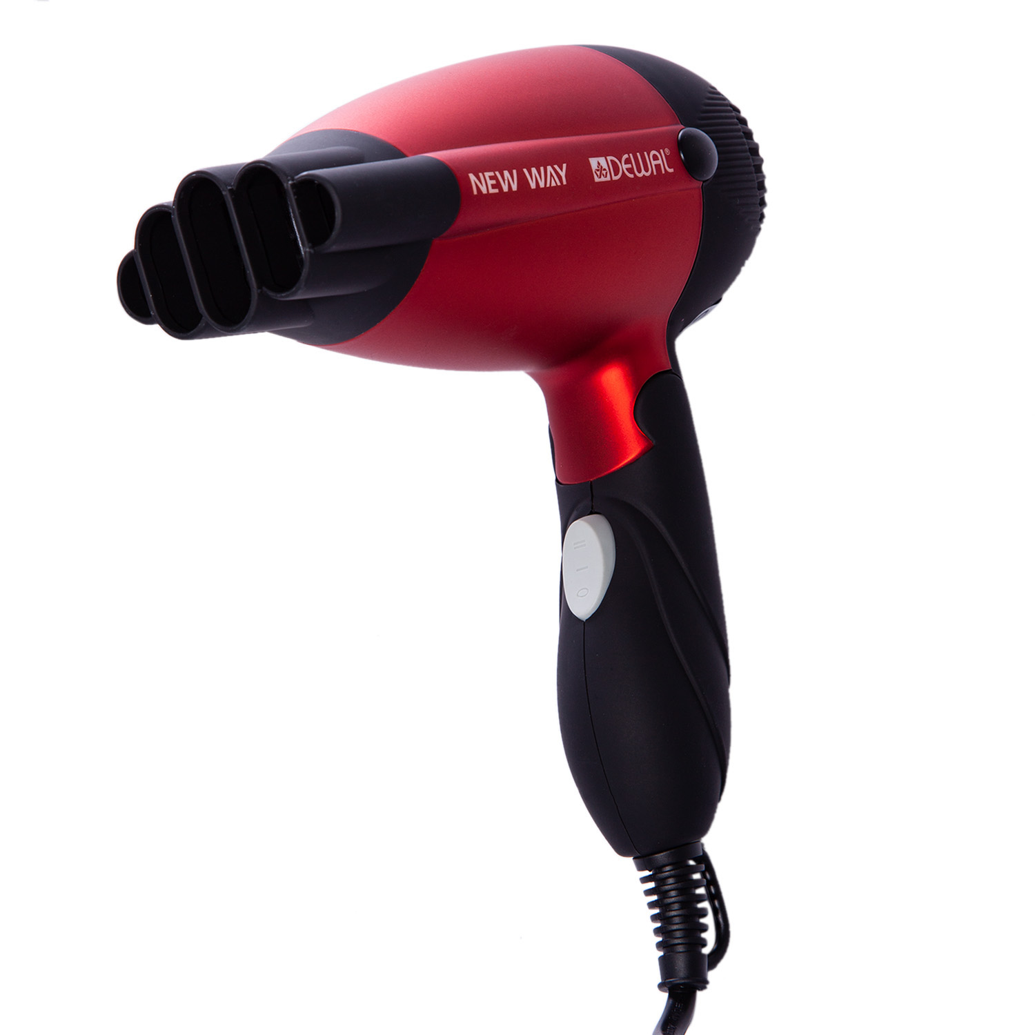 Деваль Про Фен дорожный складной New Way, красный, 1000 Вт (Dewal Pro, Фены) фото 1