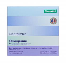Diet Formula Очищение от шлаков и токсинов дневная формула таблетки 60  ночная формула таблетки 60. фото