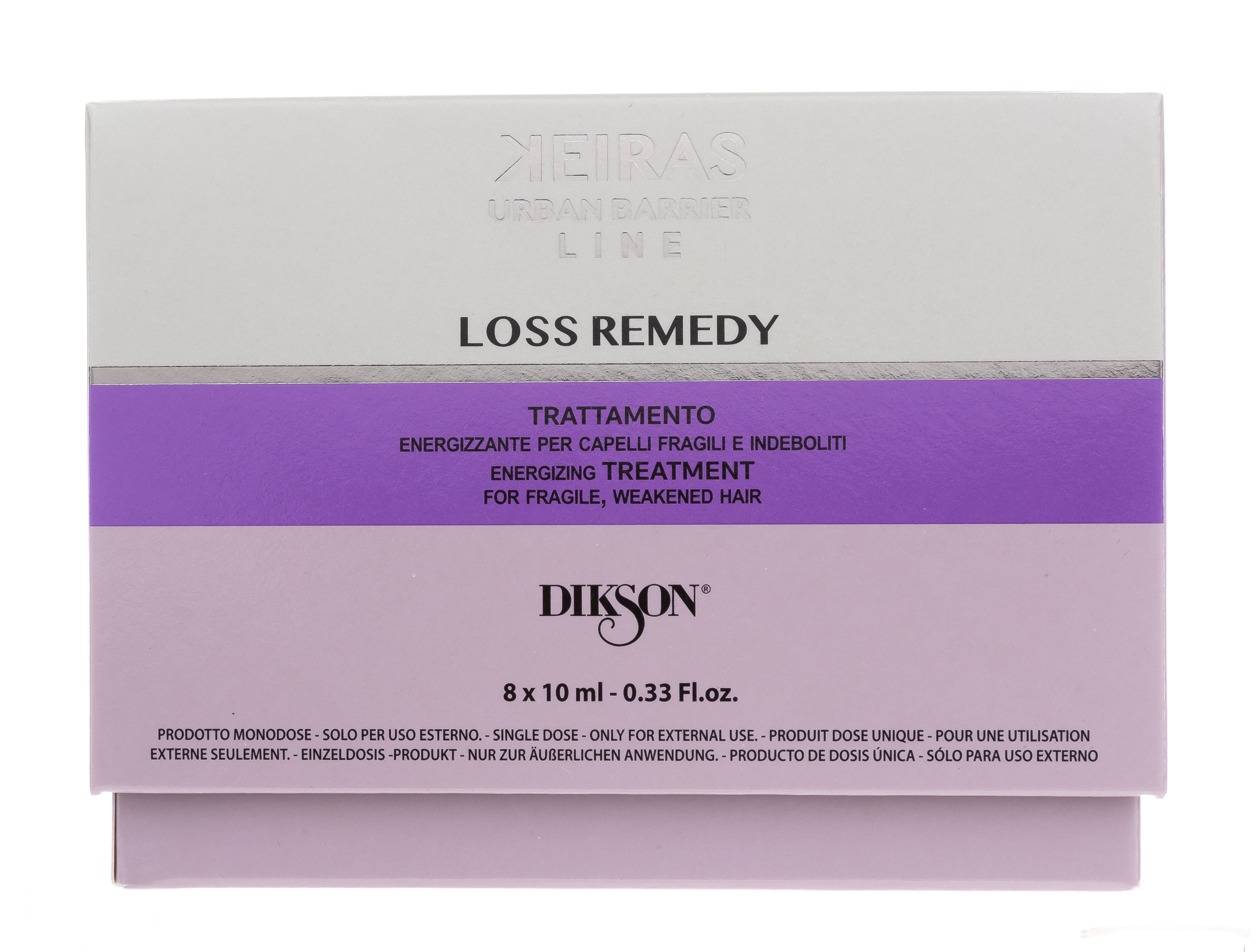 Диксон Ампульный комплекс от выпадения волос 8х10 мл (Dikson, Keiras) фото 1