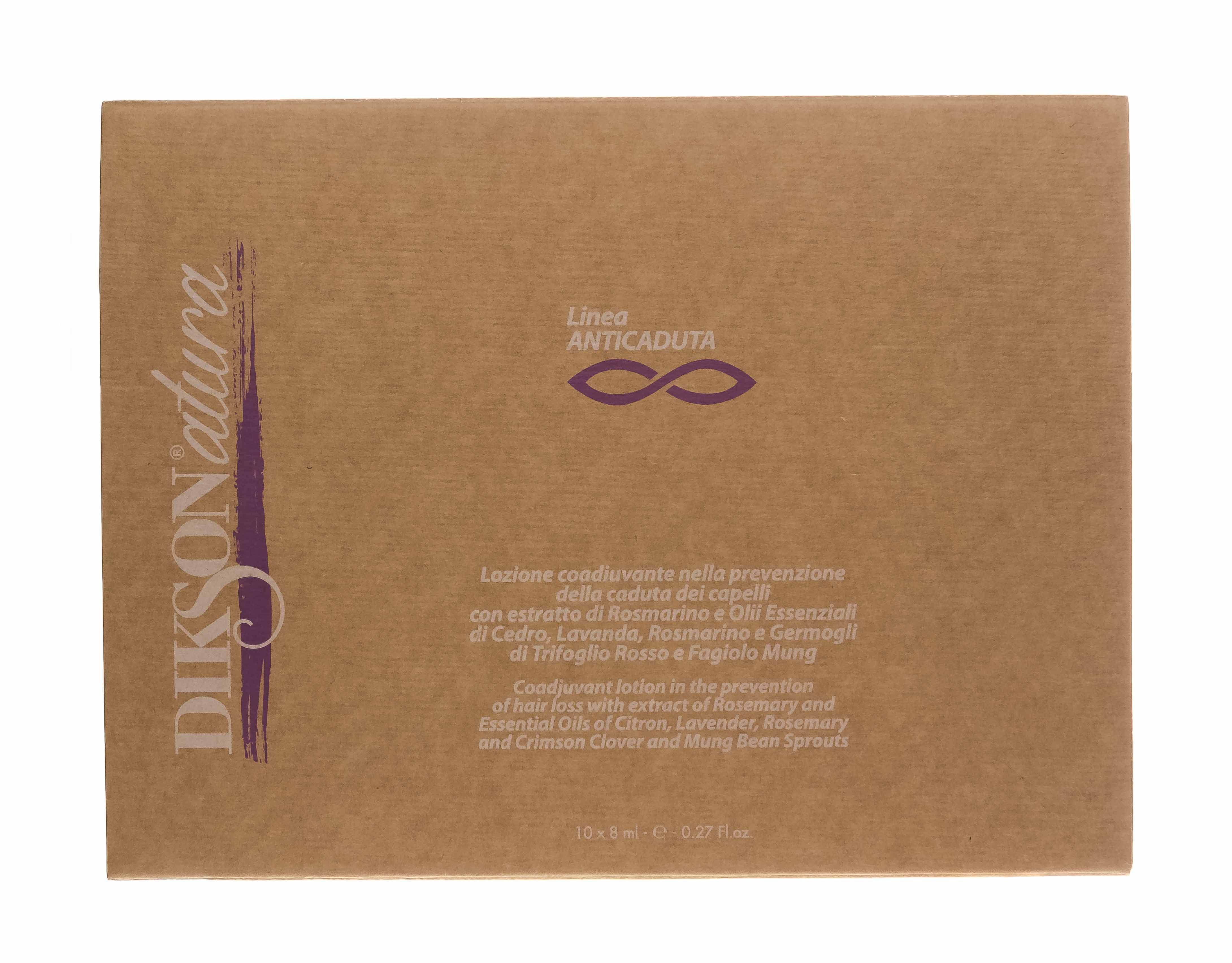 Диксон Лосьон против выпадения волос Anticaduta, 10*8 мл (Dikson, DIKSONATURA) фото 1