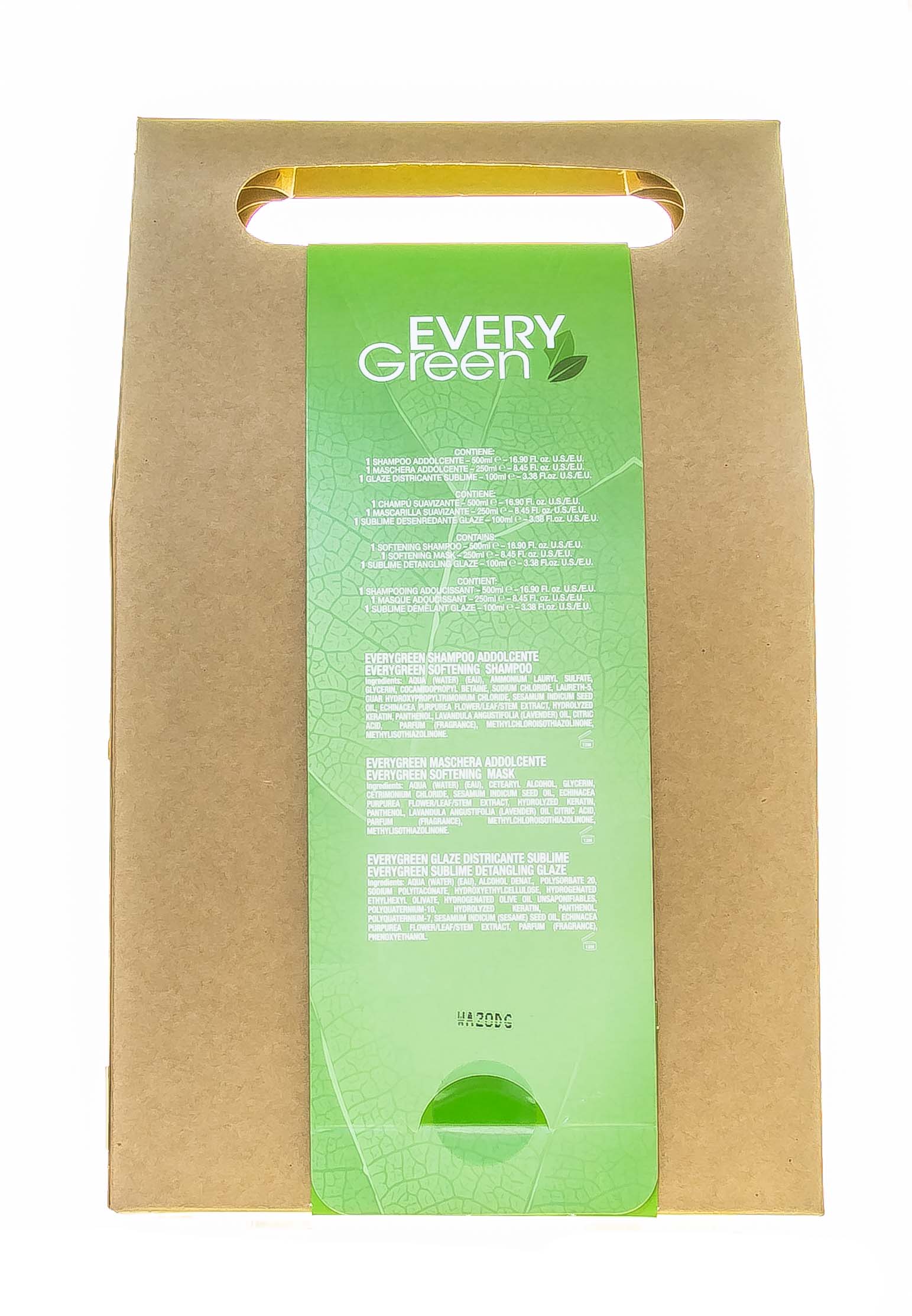 Диксон Набор для вьющихся волос Anti-Frizz Idratante Шампунь для вьющихся волос 500 мл + Маска для вьющихся волос 250 мл + Сыворотка 100 мл (Dikson, EveryGreen) фото 3