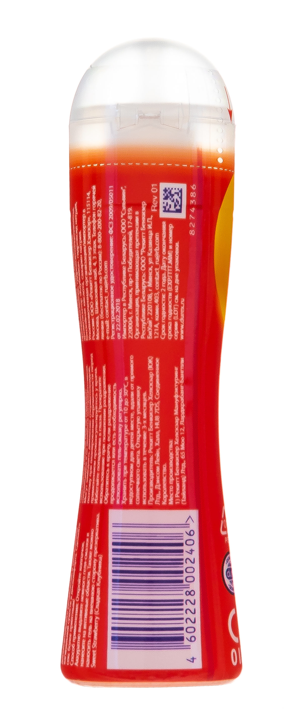 Дюрекс Play Strawberry Гель-смазка с ароматом клубники 50 мл (Durex, Гель-смазка) фото 2